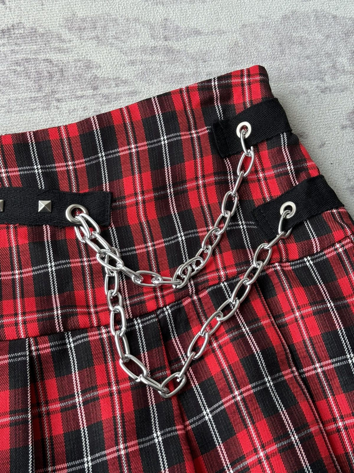 Japanese Brand XX Punk Riot Skirt Size 28" / US 6 / IT 42 - 7 Thumbnail