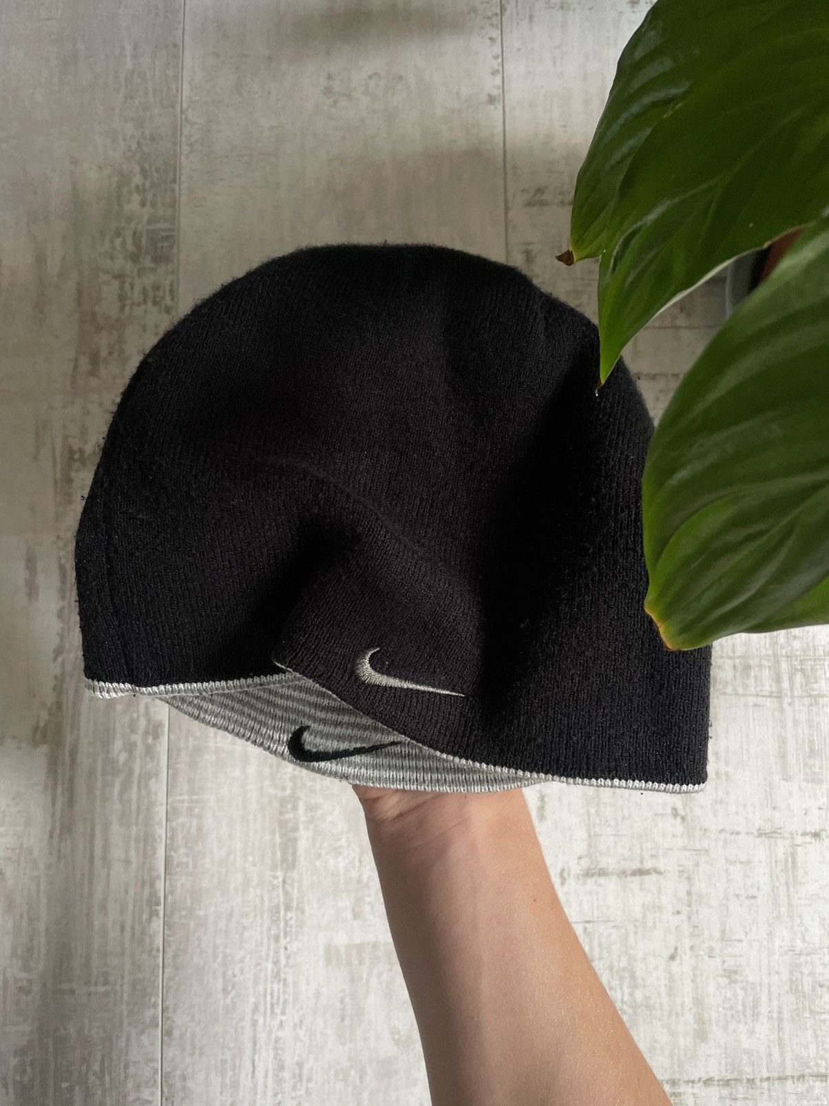 Nike × Vintage Vintage Nike Hat Y2K Double Swoosh 90’s Size ONE SIZE - 2 Thumbnail