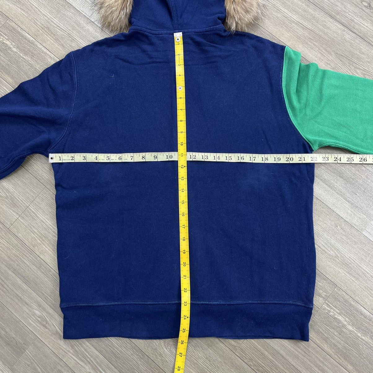 Polo Ralph Lauren 2000s Polo Ralph Lauren Fur ZipHoodie IfSixWasNine LGB Style Size US XL / EU 56 / 4 - 14 Thumbnail