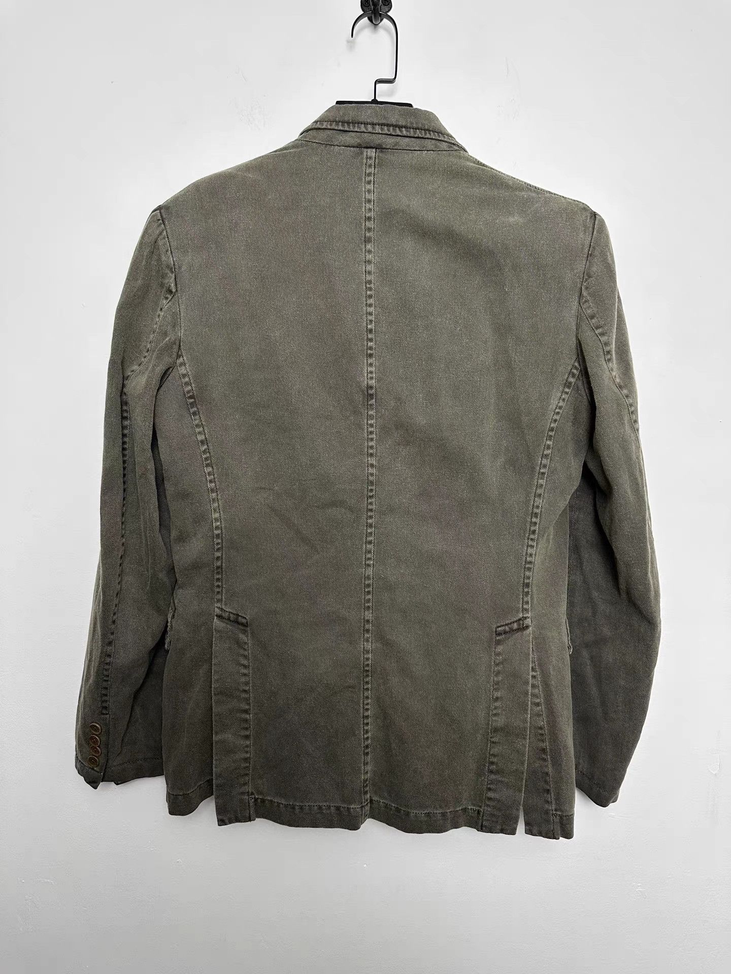 Yohji Yamamoto yohji yamamoto pour homme Dyed Boiled Wool Blazer K20 Size US M / EU 48-50 / 2 - 5 Thumbnail