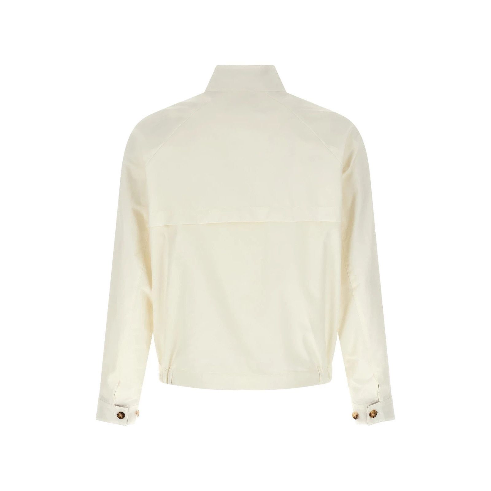 Brunello Cucinelli BRUNELLO CUCINELLI Techno White Cotton Jacket New & Authenti Size US XL / EU 56 / 4 - 2 Thumbnail