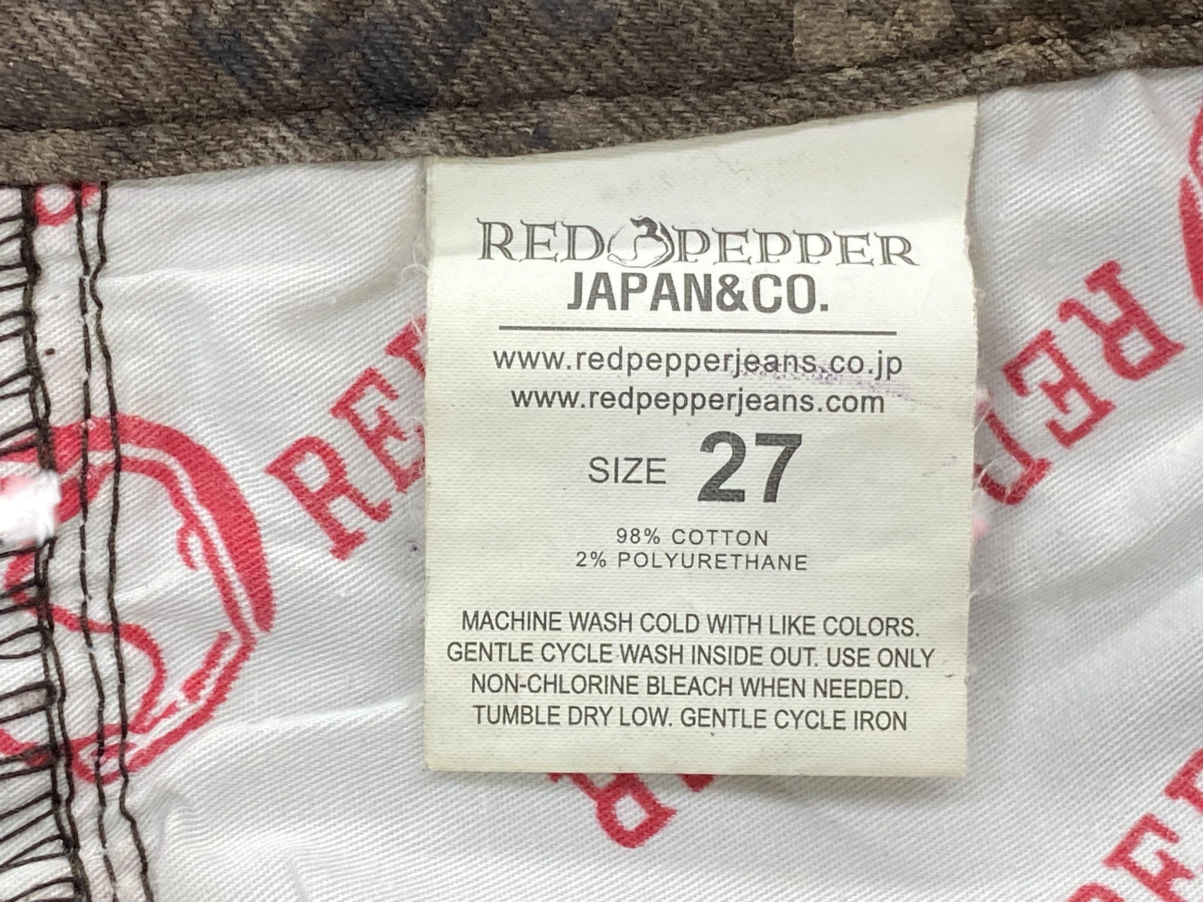 Japanese Brand × Rockstar Games Red Pepper Pants Leopard Print Pants Size 27" / US 4 / IT 40 - 10 Thumbnail