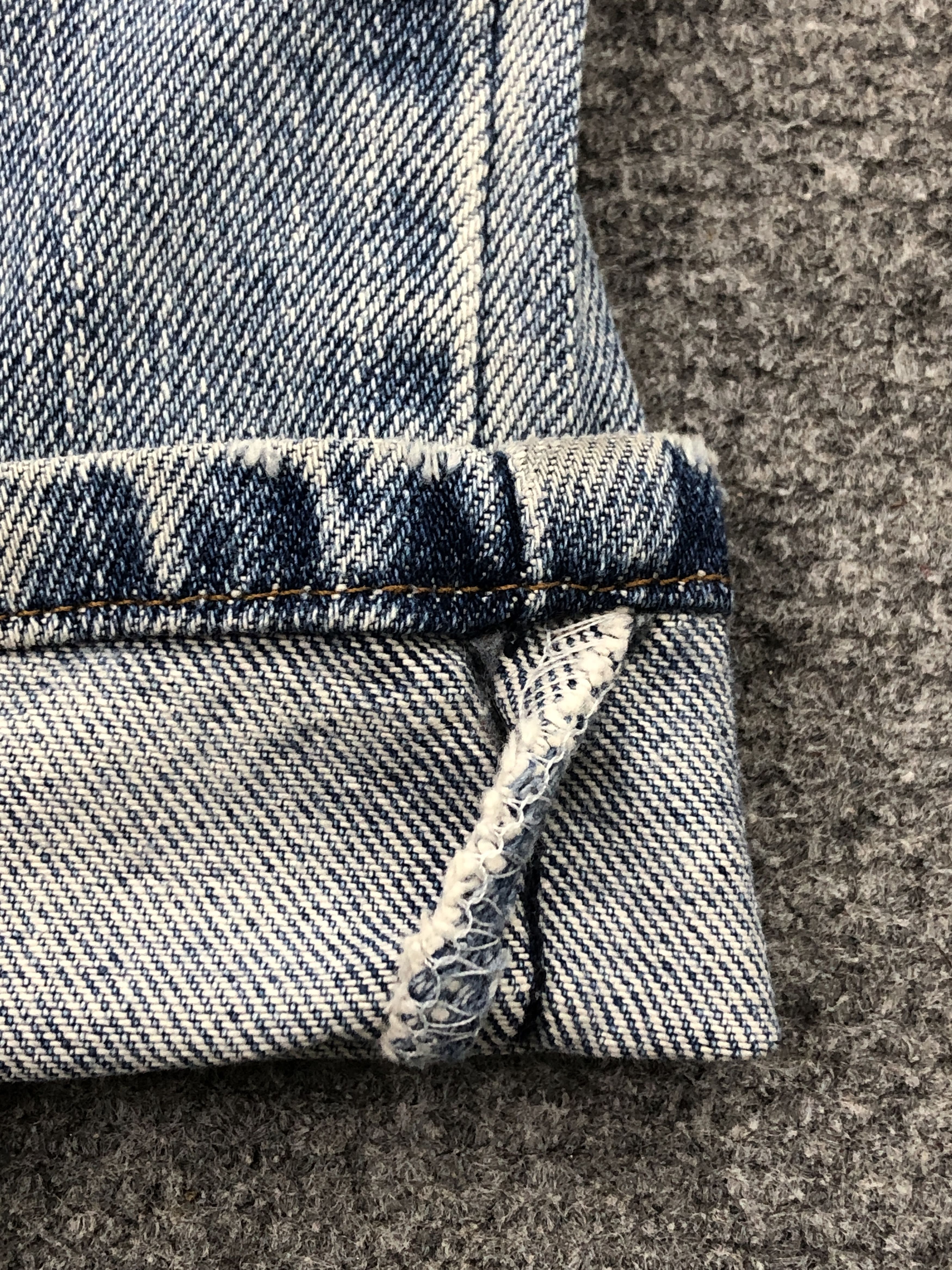 Levi's × Vintage Vintage Levis 505 Light Blue Washed Jeans Size US 36 / EU 52 - 11 Thumbnail