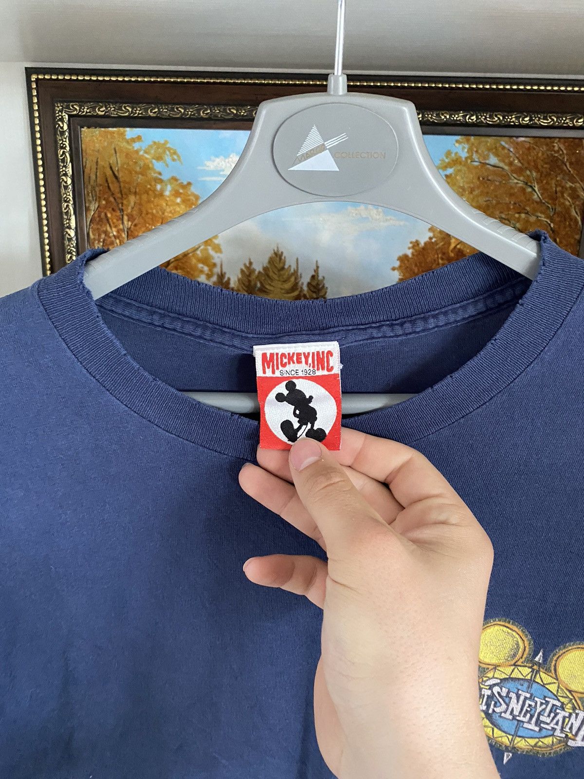 Disney Vintage Disney Tee 90s Rare Big Logo Oversized Size L Size US L / EU 52-54 / 3 - 7 Thumbnail