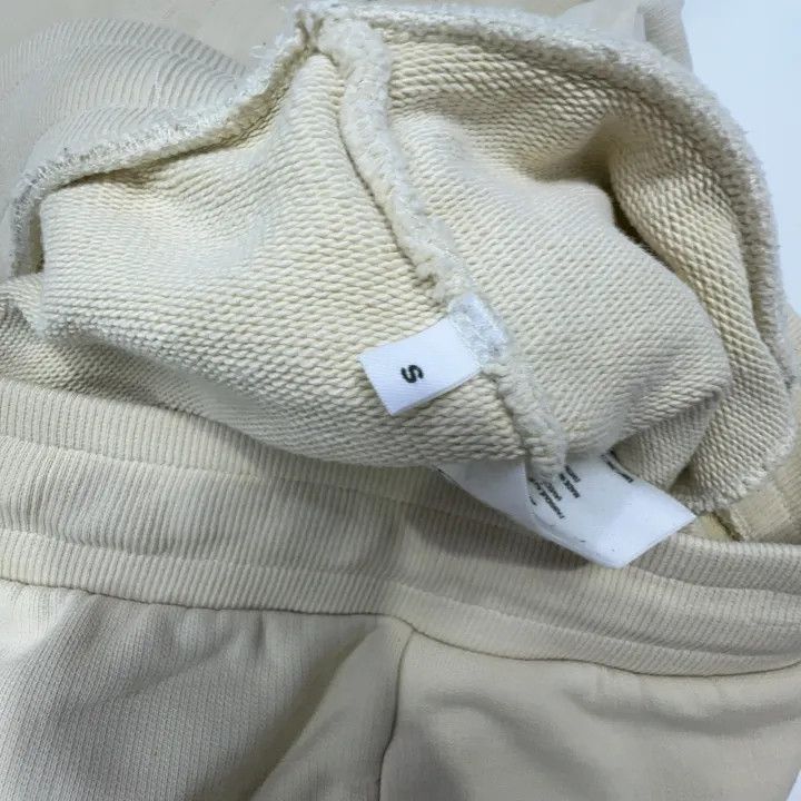 AMI AMIPARIS Beige Heart Embroidery Jogger Pants -2507 Size US 38 / EU 54 - 2 Thumbnail