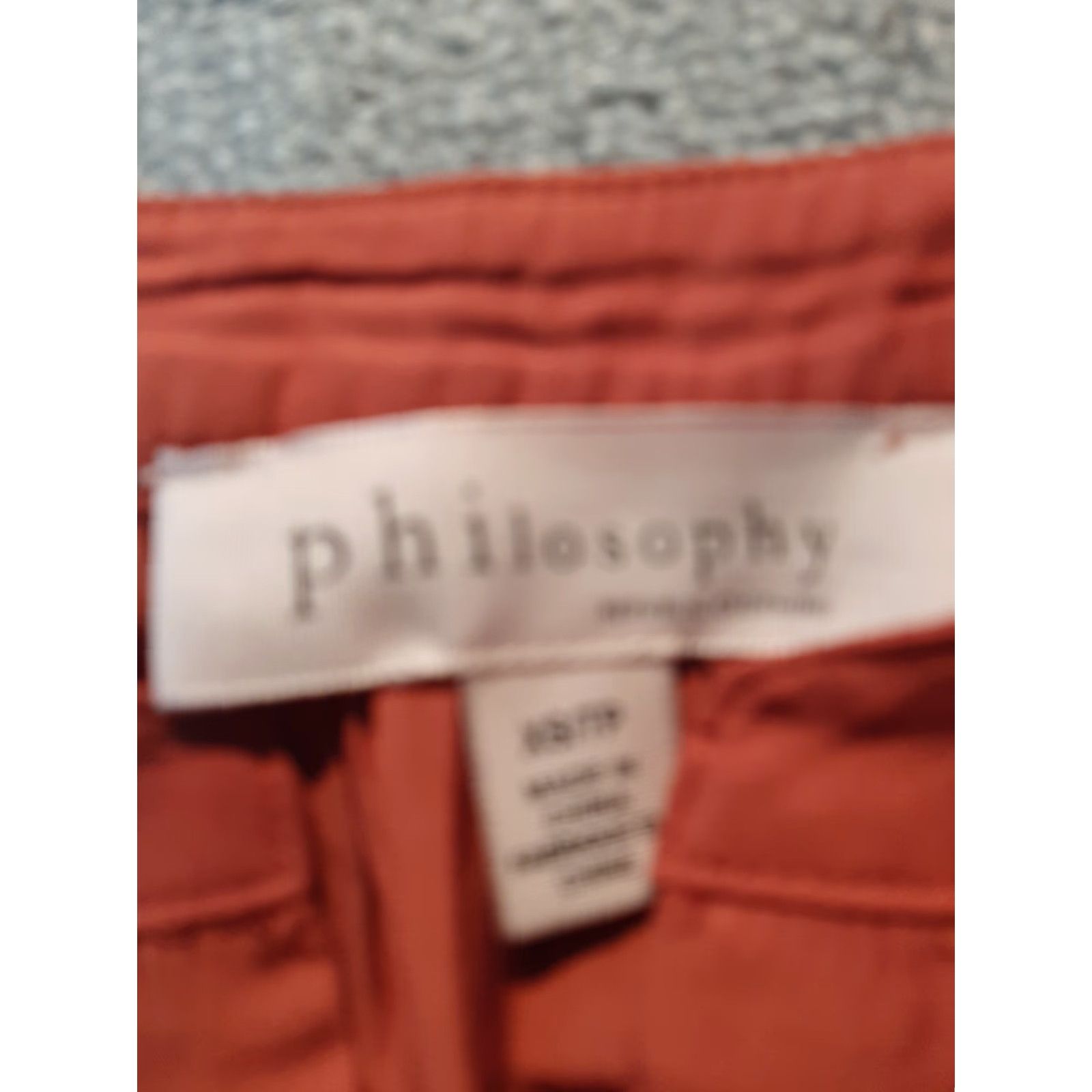 Vintage Philosophy Blouse Womens XS Sleeveless Top Copper Brown Casual Regular Shirt Size XS / US 0-2 / IT 36-38 - 2 Thumbnail