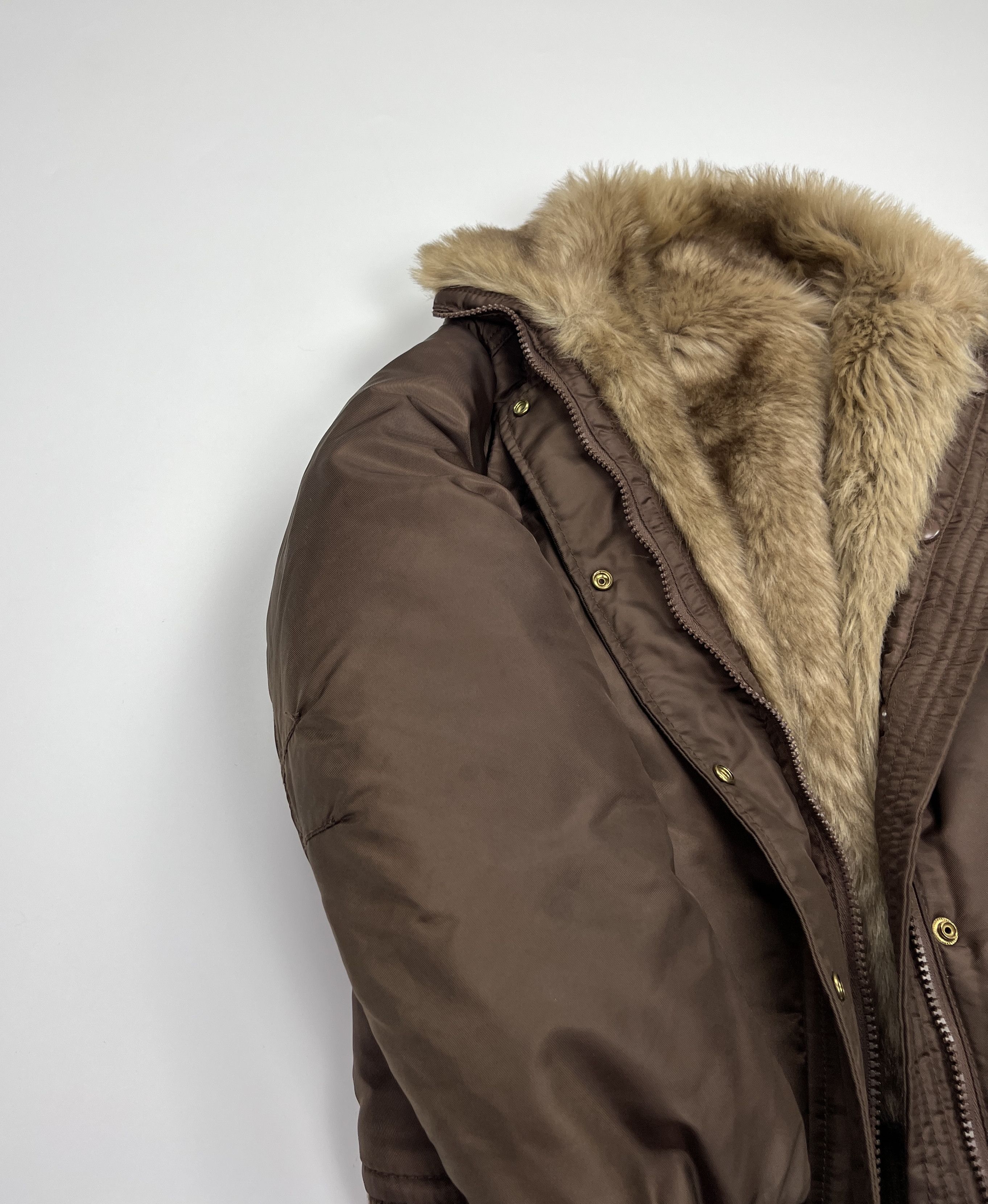 Hysteric Glamour Y2K Style Baby Phat Faux Fur Short Bomber Down Jacket Size S / US 4 / IT 40 - 15 Thumbnail