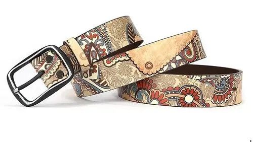 VIBE Funky Printed Pattern Belt Size ONE SIZE - 4 Thumbnail
