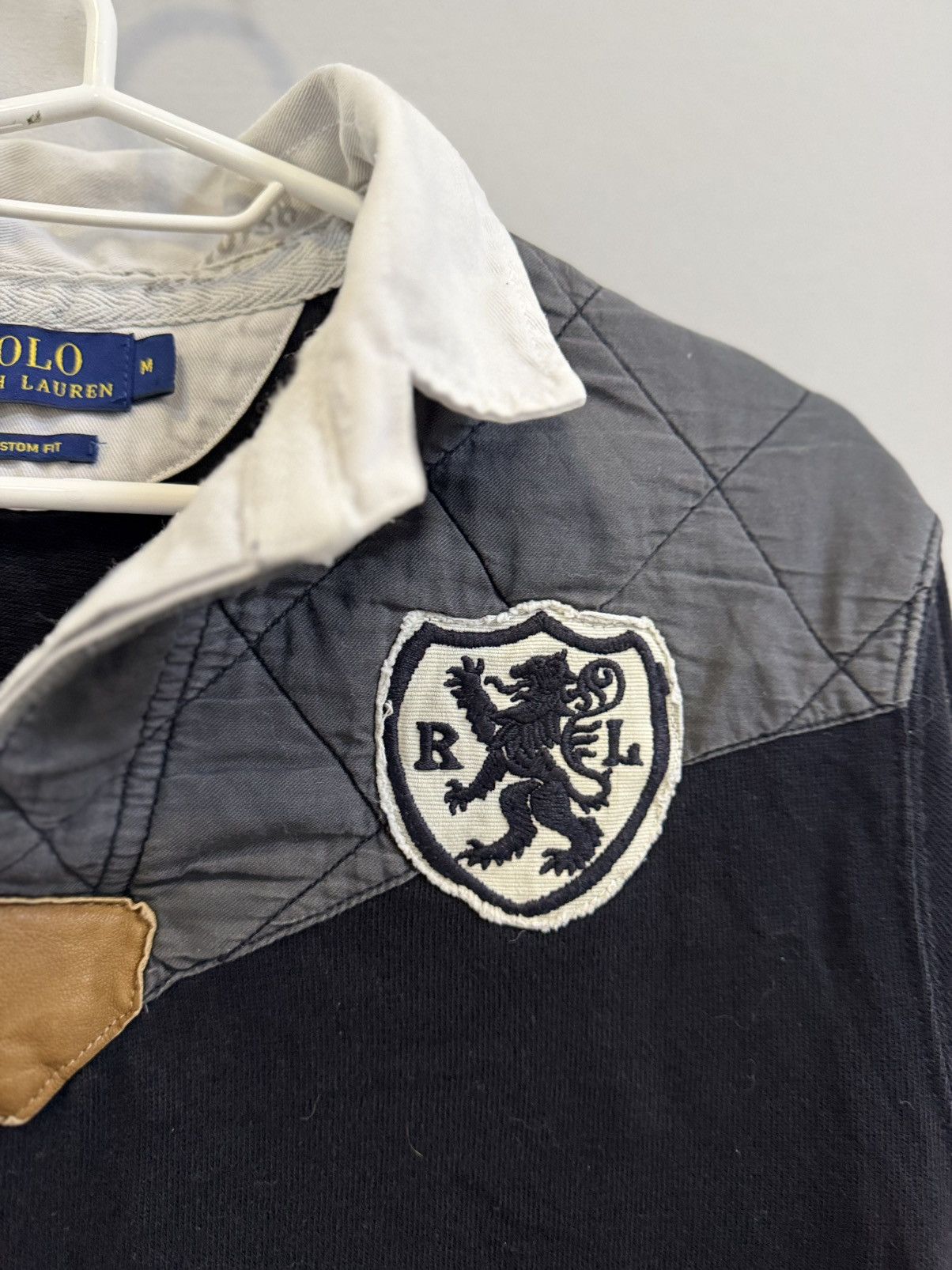Polo Ralph Lauren × Ralph Lauren × Vintage Ralph Lauren Rugby Polo Kanye Style Size US M / EU 48-50 / 2 - 6 Thumbnail