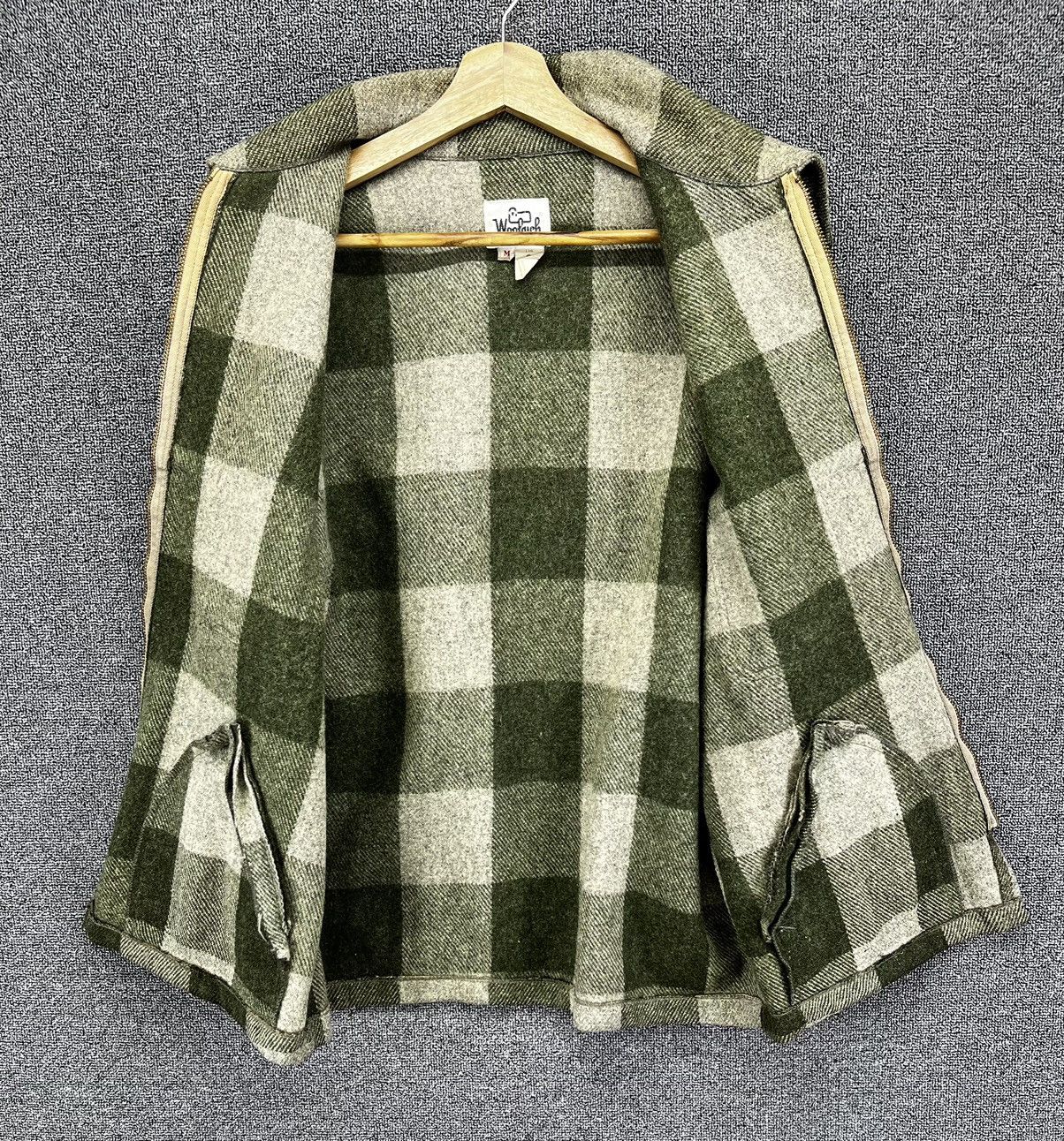 Woolrich Woolen Mills Vintage 80s Woolrich Shadow Plaid Jacket Size US M / EU 48-50 / 2 - 5 Thumbnail