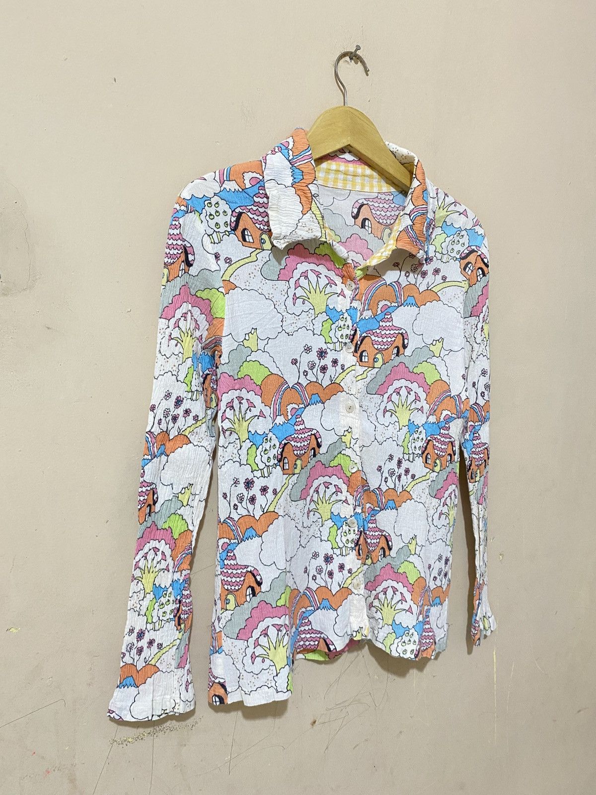 Pleats Please Issey Miyake Tsumori Chisato Printed All Over Print Pleated Size S / US 4 / IT 40 - 2 Thumbnail