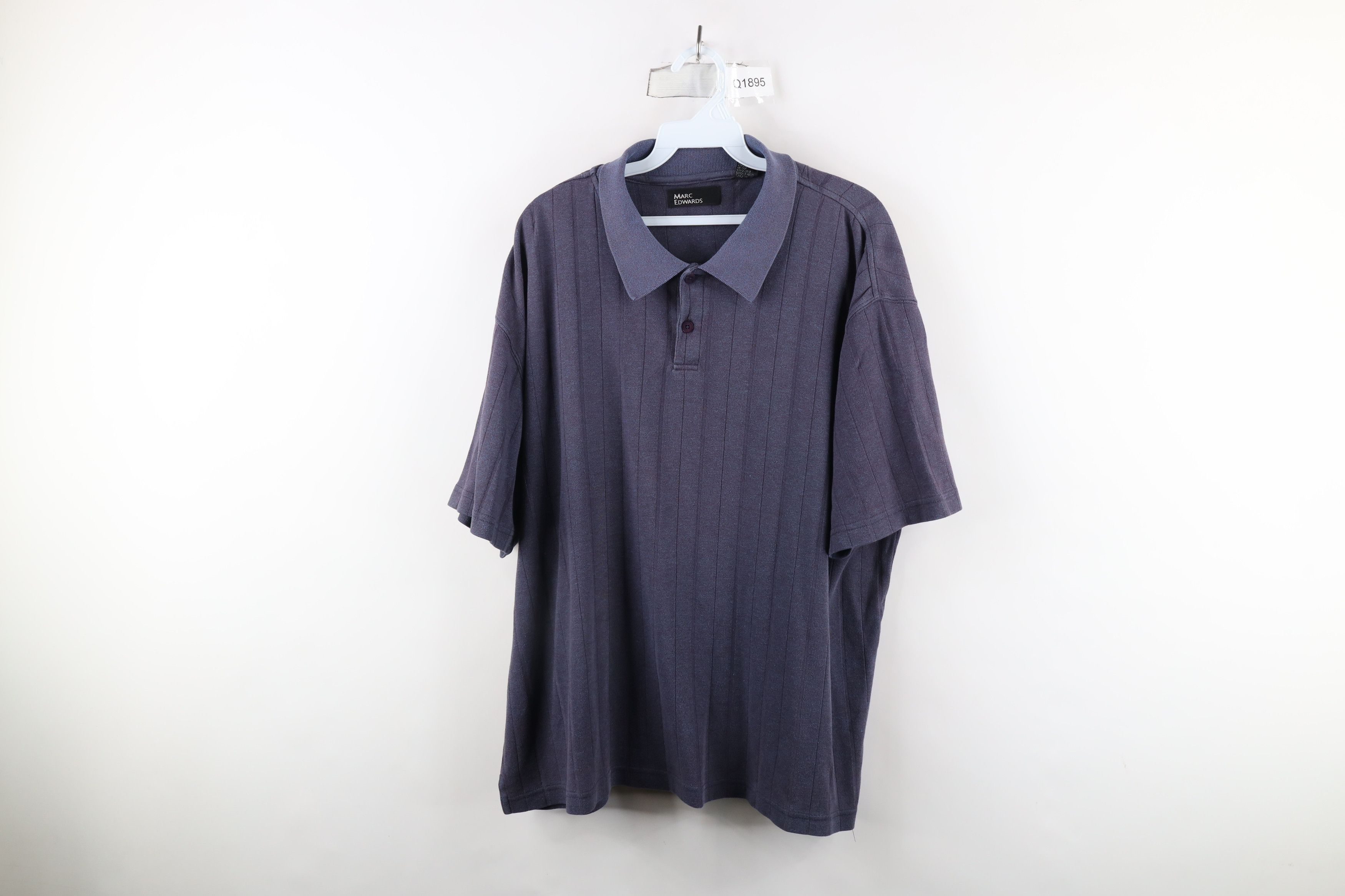 Vintage Vintage 90s Streetwear Knit Boxy Fit Collared Polo Shirt Size US XL / EU 56 / 4 - 1 Thumbnail