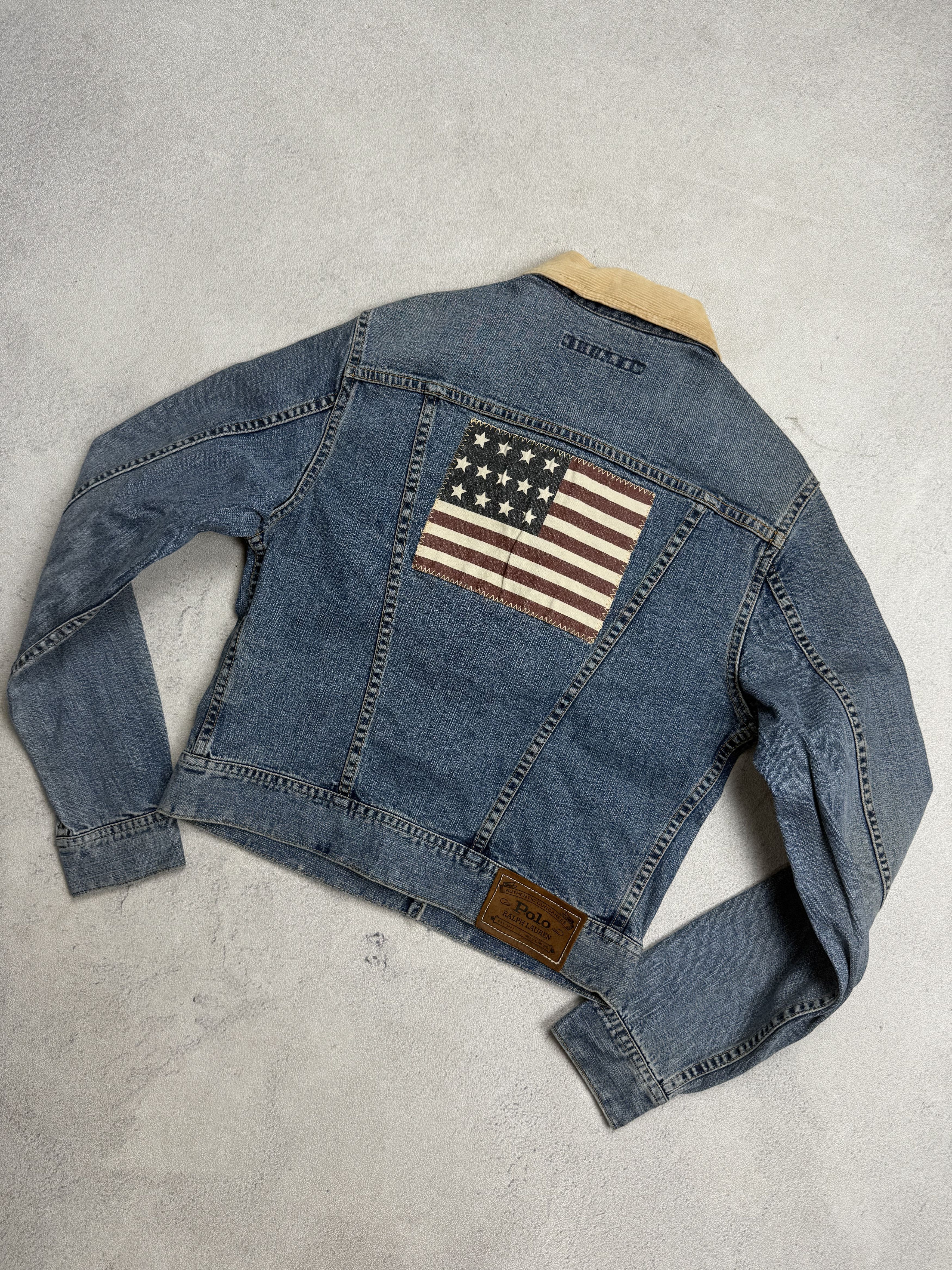 Polo Ralph Lauren Vintage Polo Ralph Lauren Denim Jacket Size S / US 4 / IT 40 - 1 Thumbnail