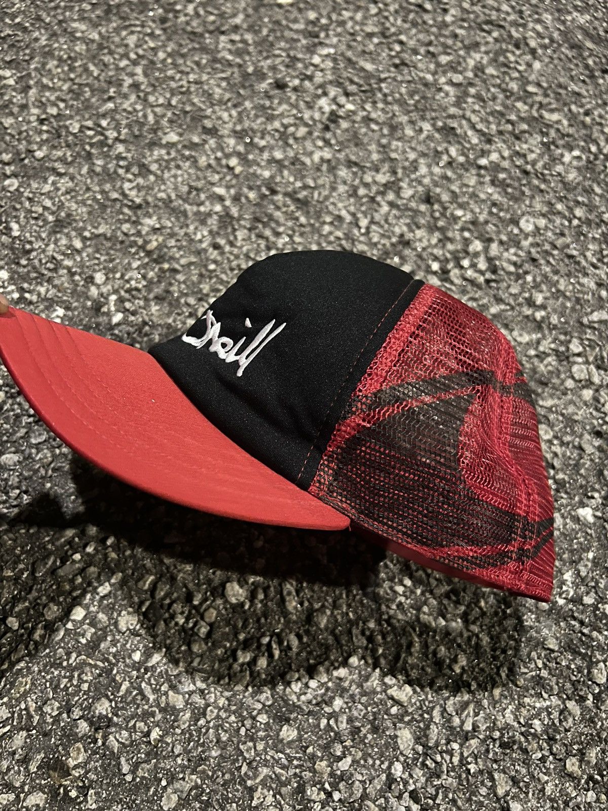 O'Neill × Vintage Vintage Y2K Oneill ™️ Logo SpellOut Mesh Trucker Cap Size ONE SIZE - 1 Thumbnail