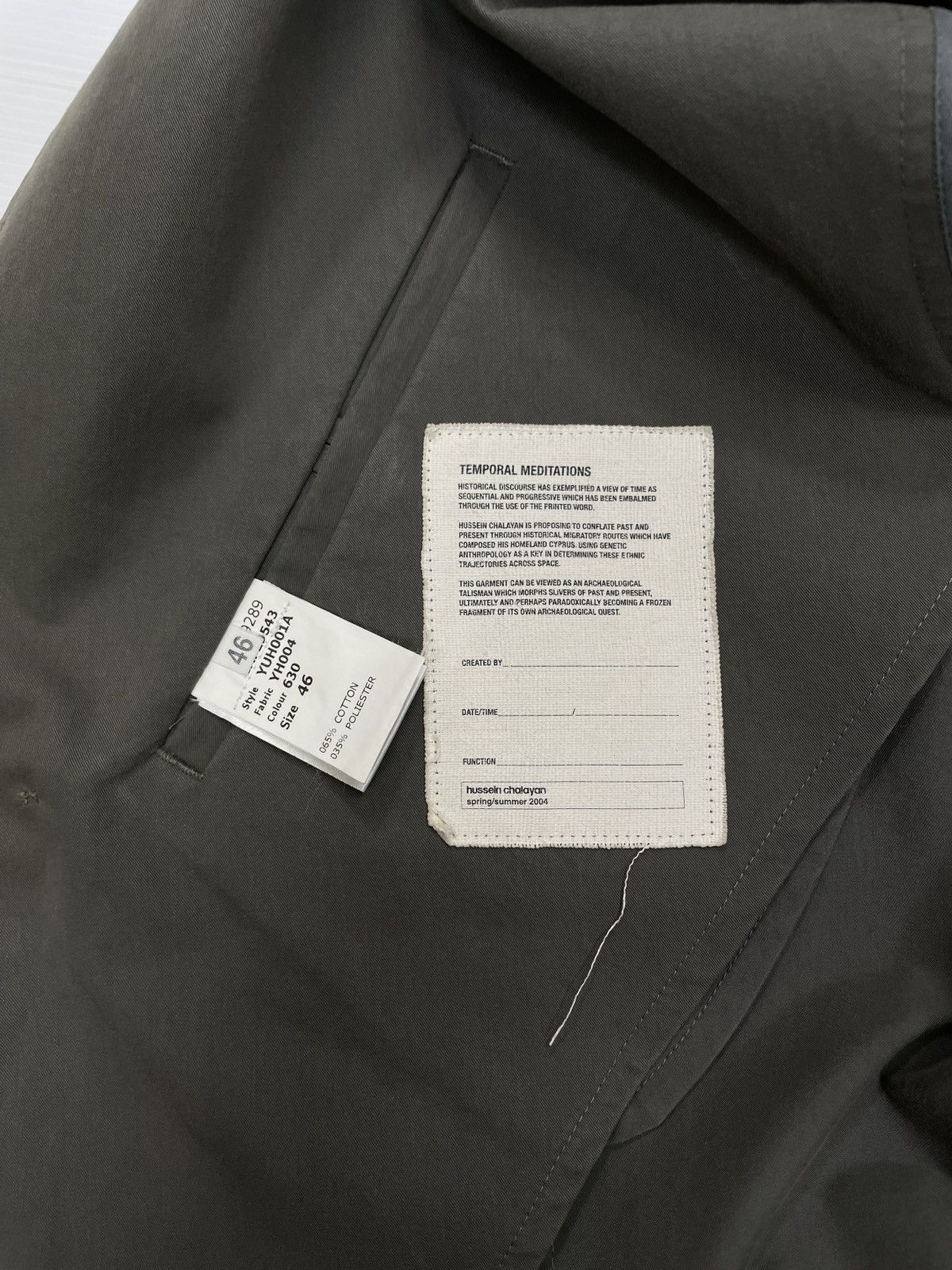 Hussein Chalayan Hussein Chalayan Zip Pocket Blazer Size US S / EU 44-46 / 1 - 14 Thumbnail