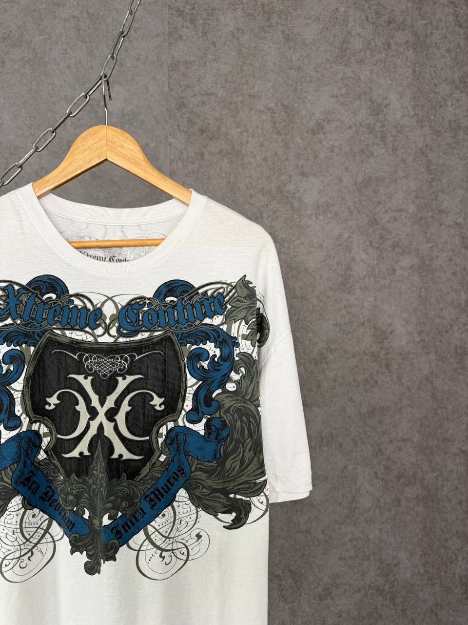 Affliction Xtreme Couture made in USA skulls tee Size US XXL / EU 58 / 5 - 3 Thumbnail