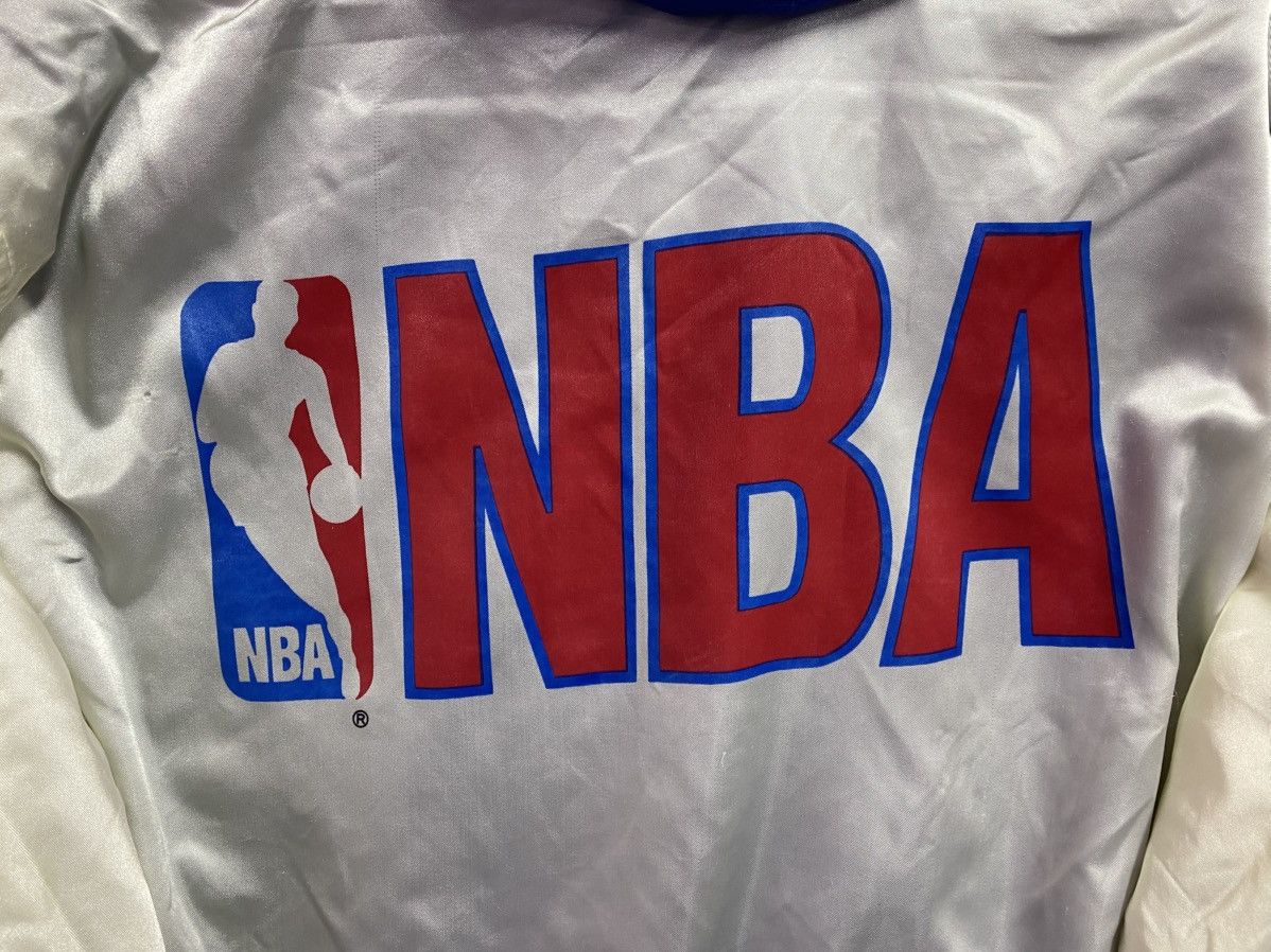 NBA vintage 1994-95 NBA satin bomber-style light jacket Size US XL / EU 56 / 4 - 10 Thumbnail
