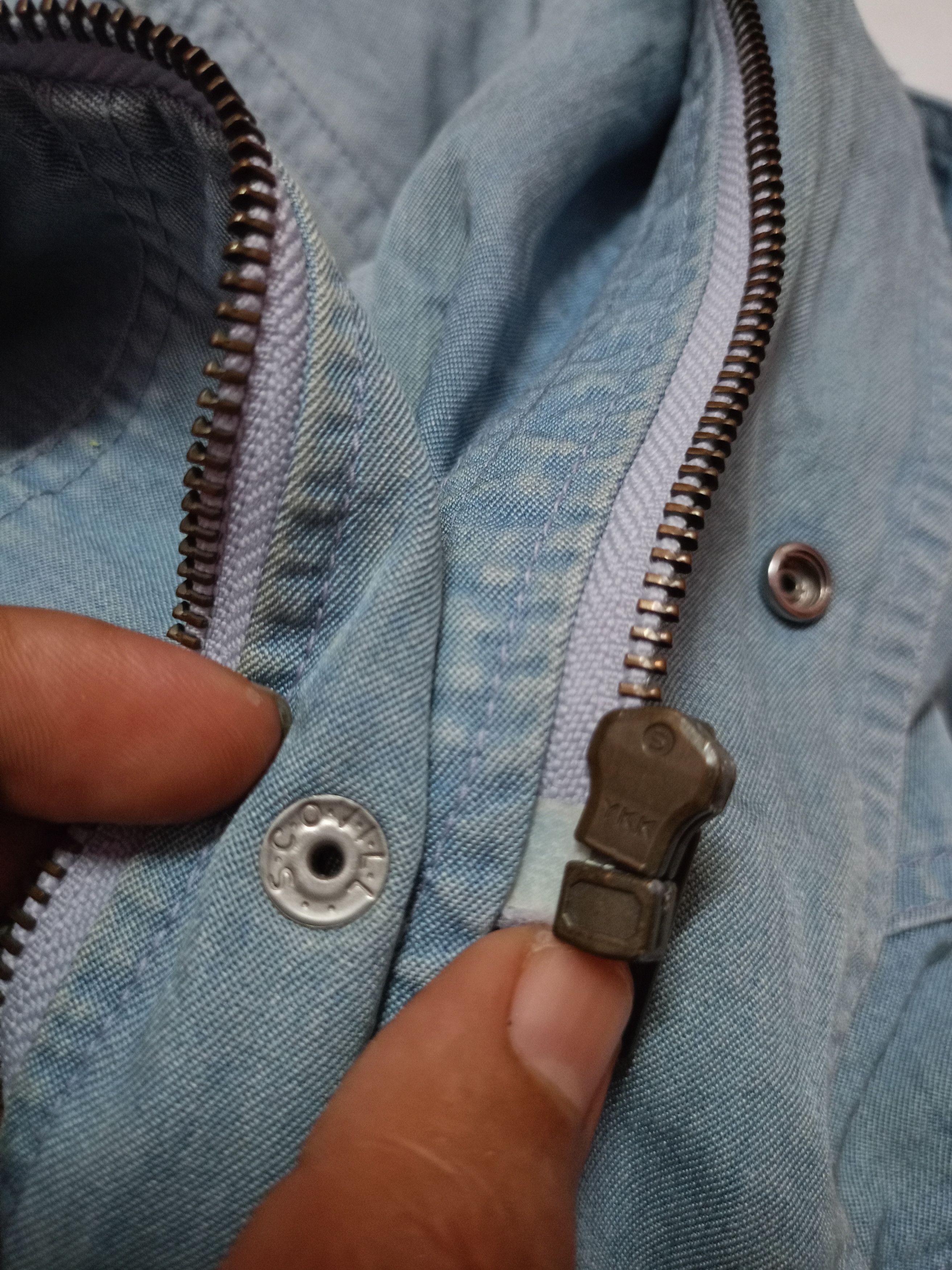 Japanese Brand × Vintage 🔥Denim parkas PIAA MOTORSPORTS X Vintage🔥 Size US XL / EU 56 / 4 - 10 Thumbnail