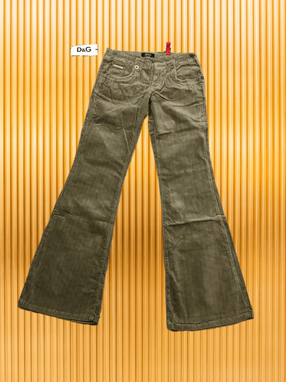 Dolce & Gabbana Dolce&Gabbana jeans vintage flared Y2K size 31 big logo Size 31" - 1 Thumbnail
