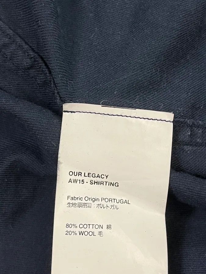 Our Legacy Our Legacy Black Zip-up Classy Shirt Size US M / EU 48-50 / 2 - 9 Thumbnail