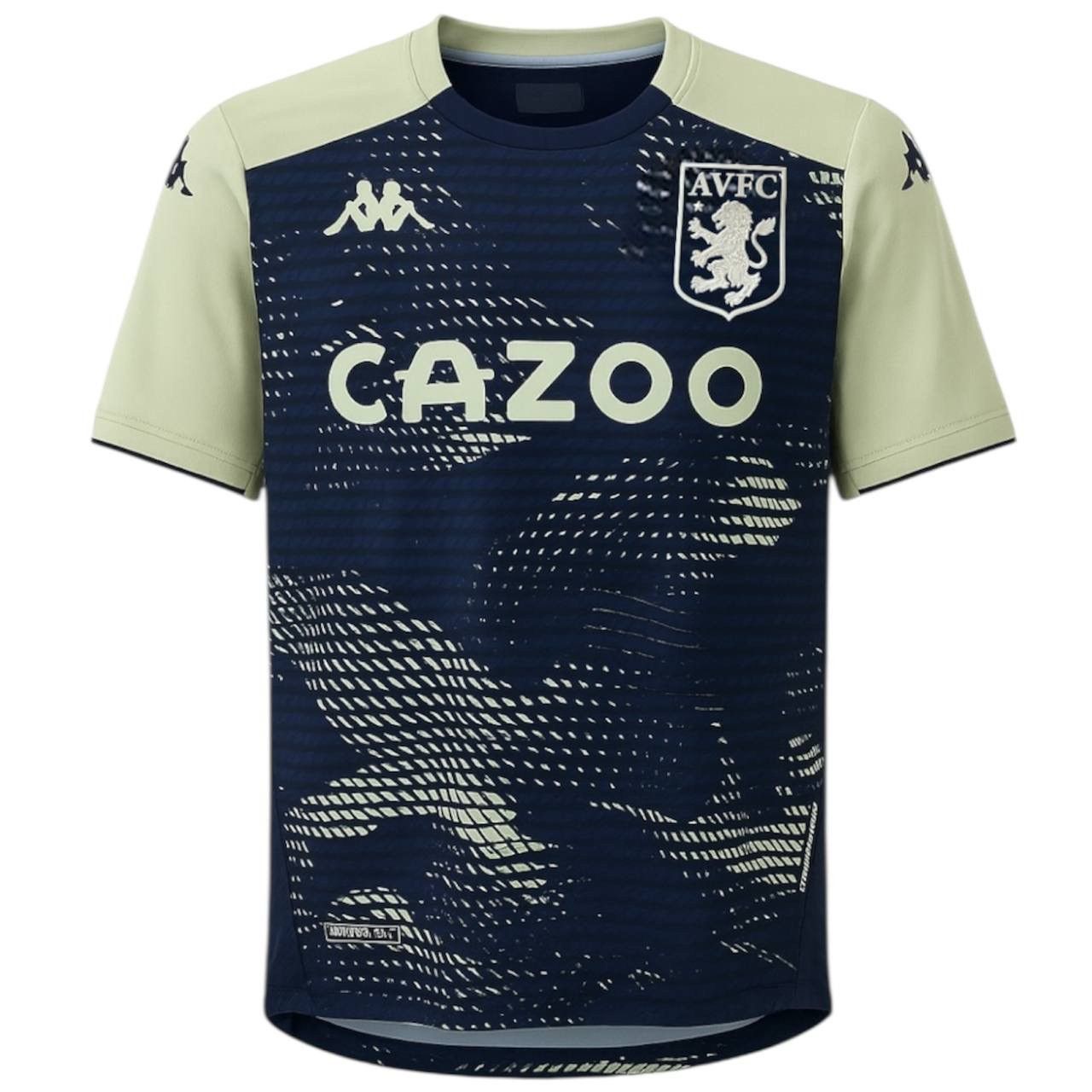 Kappa 2021/22 ASTON VILLA TRAINING SOCCER JERSEY FOOTBALL SHIRT L Size US L / EU 52-54 / 3 - 1 Thumbnail