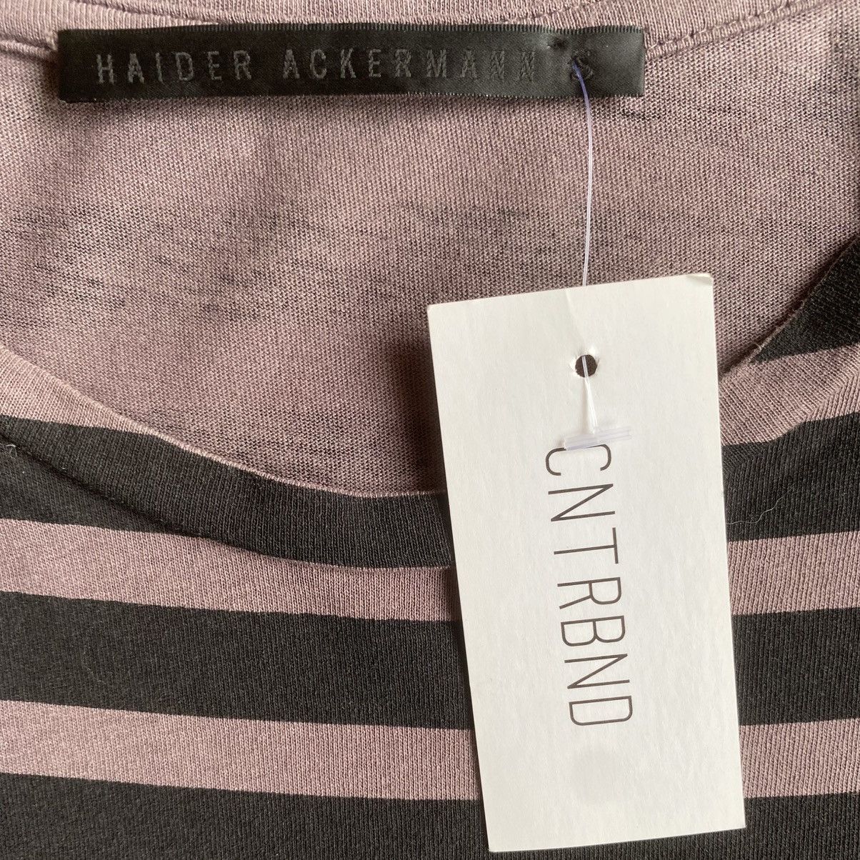 Haider Ackermann FW20 “Move On” Stripe Oversized T Shirt Size US S / EU 44-46 / 1 - 5 Thumbnail