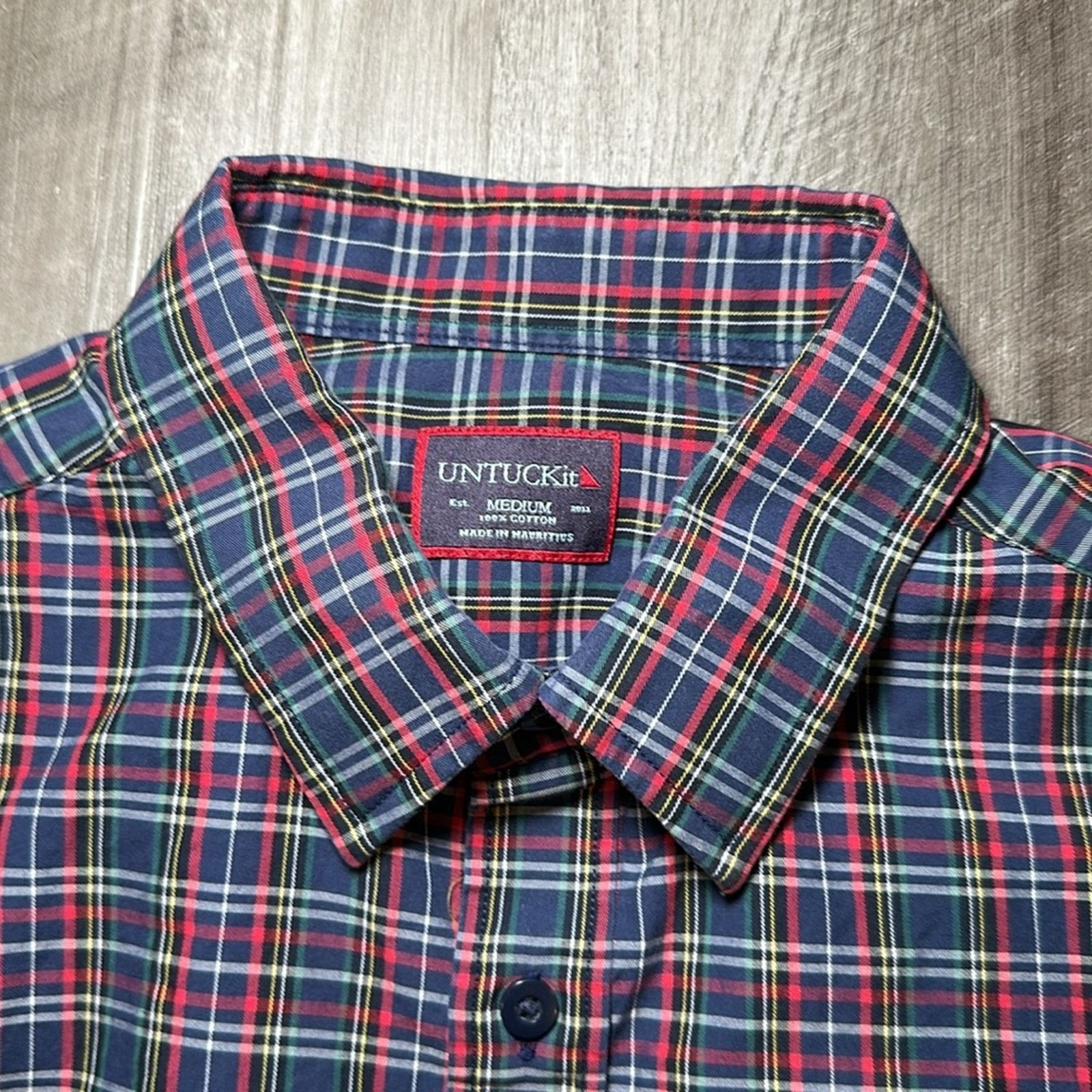 UNTUCKit UNTUCKit Walker Road Plaid Long Sleeve Button Down - Medium Size US M / EU 48-50 / 2 - 6 Thumbnail