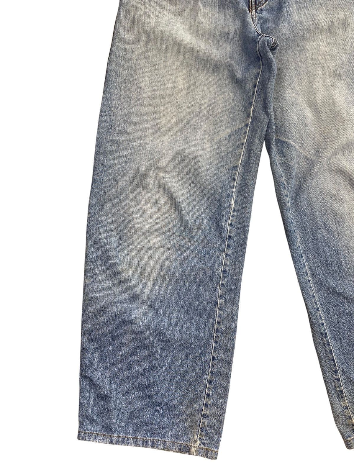 Uniqlo Uniqlo Brand Acid Blue Wash Style Baggy Jeans Size US 28 / EU 44 - 5 Thumbnail