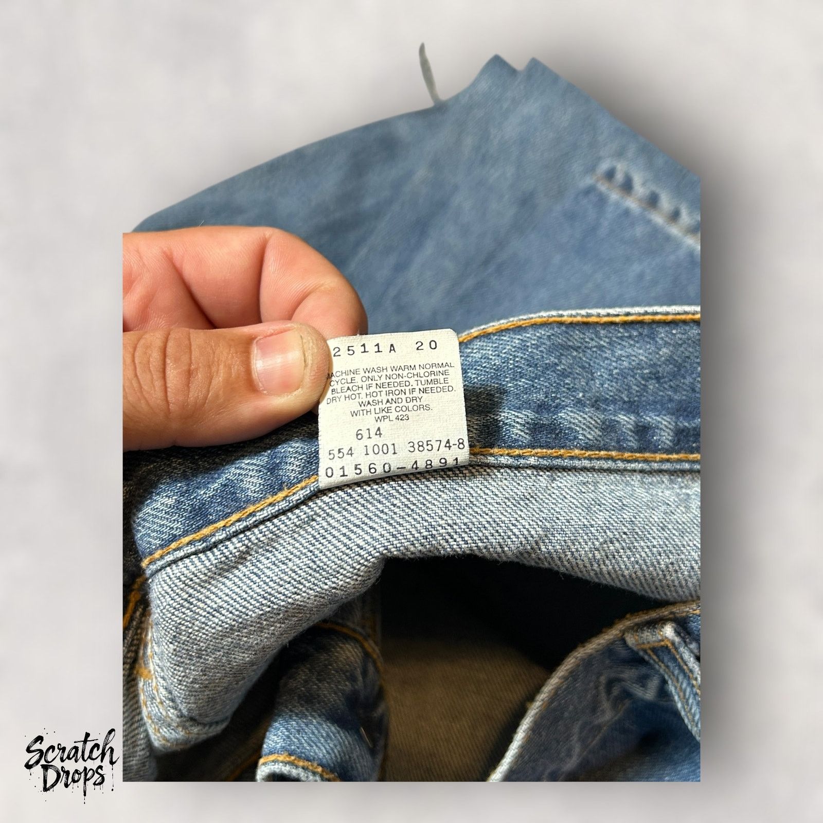 Levi's Levi's Men's 560 Loose Fit Tapered Leg Jeans W54 L32 Classic Size US 38 / EU 54 - 4 Thumbnail