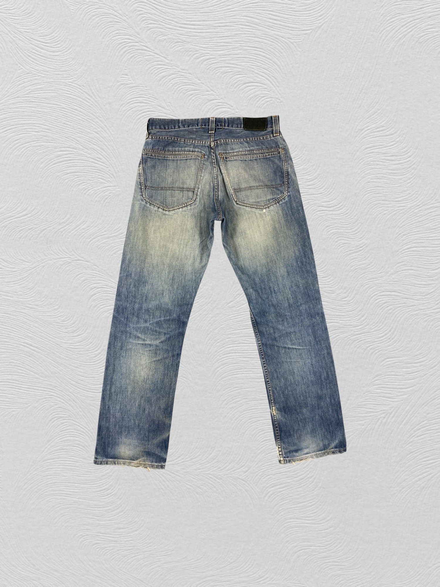 If Six Was Nine Distressed Blue Vintage Stussy Jeans 34x31.5 Denim- JN3555 Size US 34 / EU 50 - 2 Thumbnail