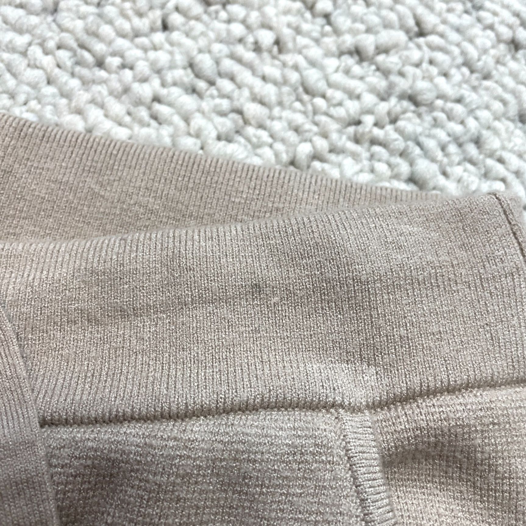 Banana Republic VINTAGE Banana Republic Sweatpants Womens Small Beige Tan Pockets Drawstring Ankle 28x23 Size 28" / US 6 / IT 42 - 5 Thumbnail