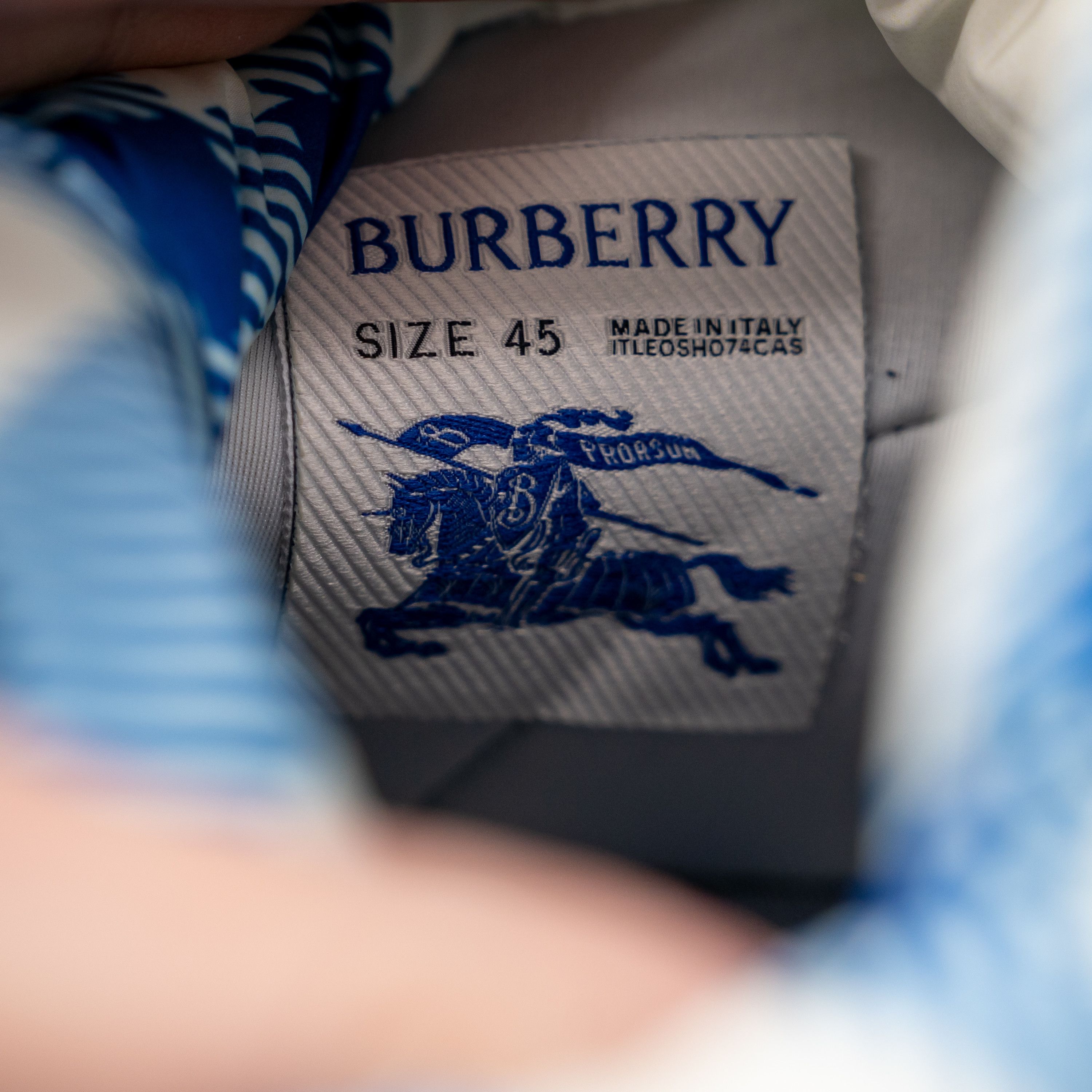 Burberry 45eu 12us Burberry Pillow Boots Hunter Blue Check Padded Size US 12 / EU 45 - 8 Thumbnail