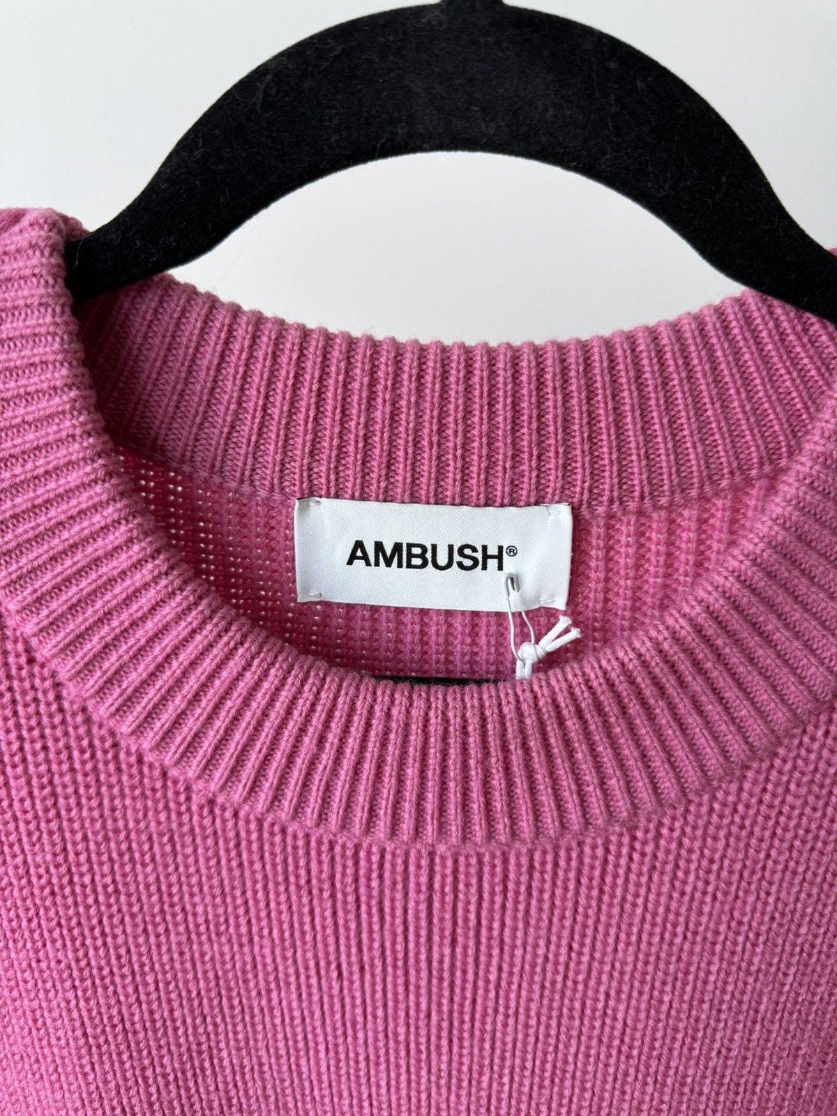 Ambush Design Ambush double shouldering sweater in pink Size US M / EU 48-50 / 2 - 3 Thumbnail