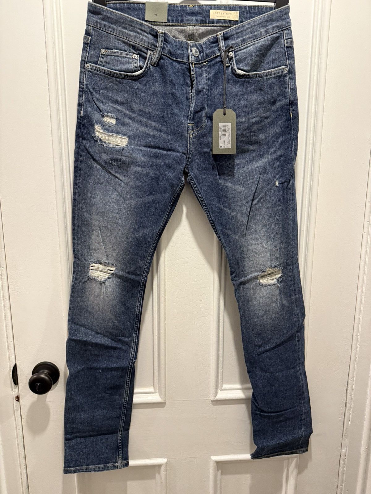 Allsaints Allsaints Cigarette Jeans Size US 32 / EU 48 - 1 Thumbnail