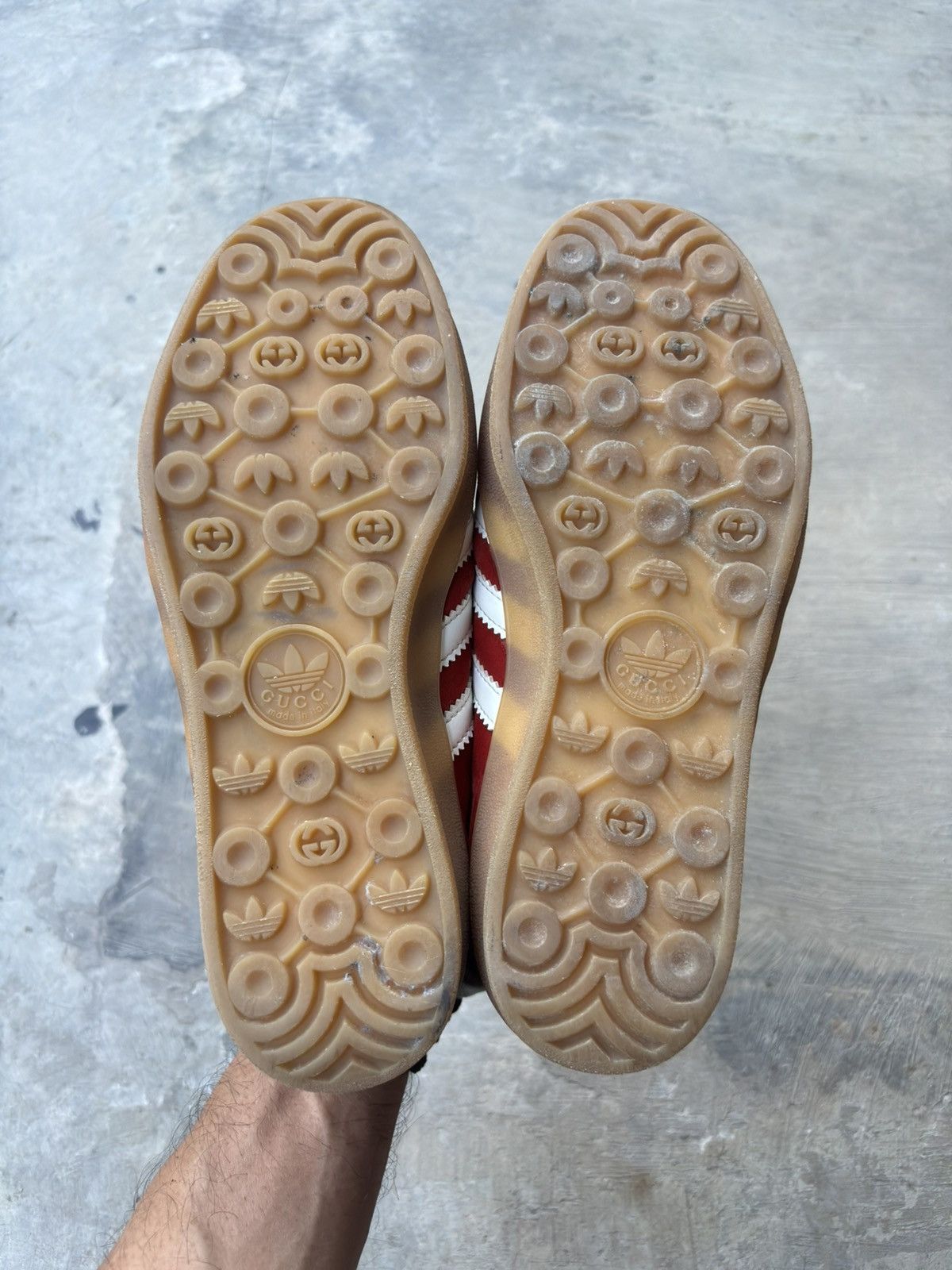 Adidas × Gucci Adidas x Gucci Gazelle ‘Red Softy Velvet’ Size US 7 / EU 40 - 10 Thumbnail