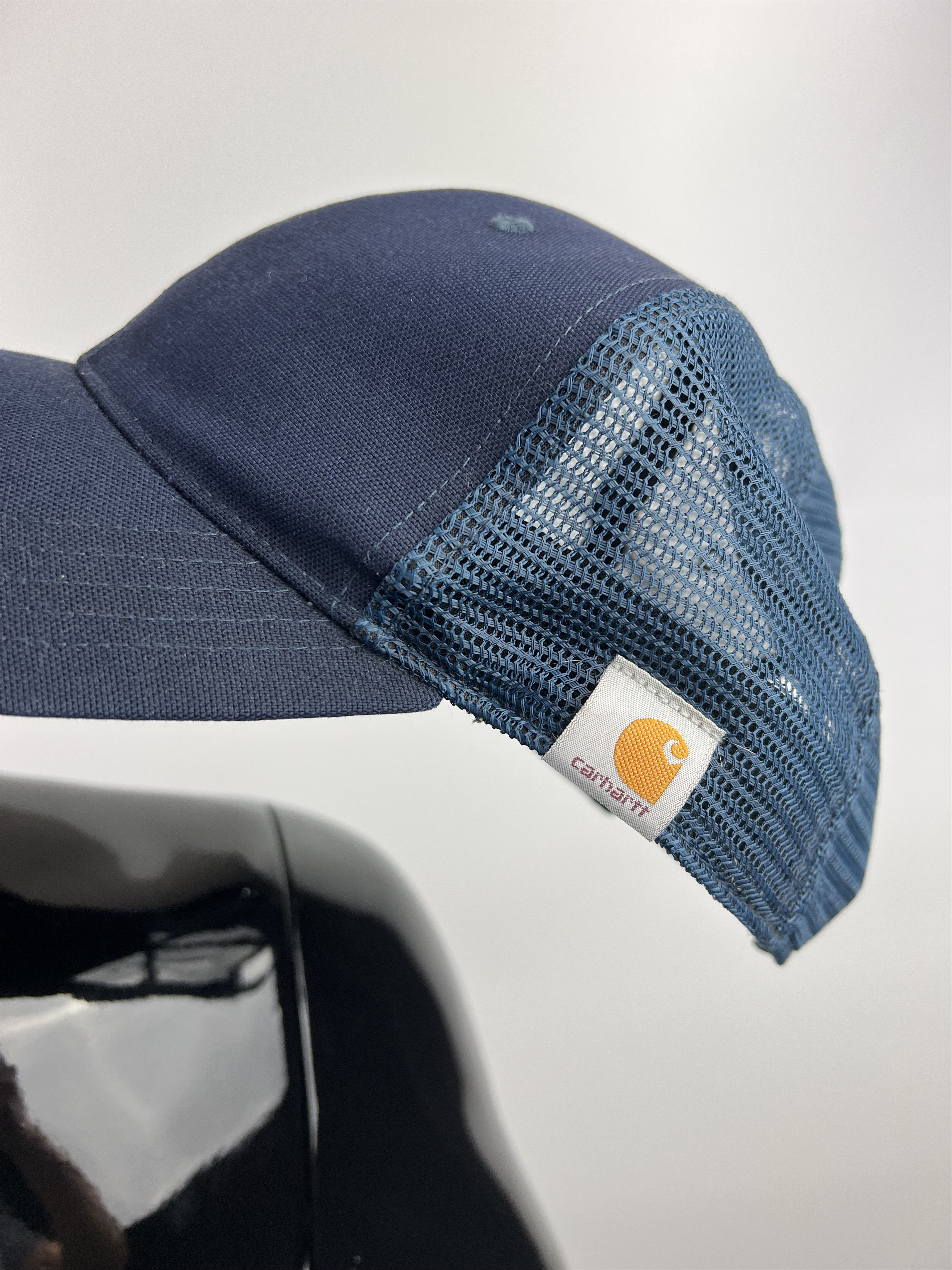 Carhartt Carhartt Vintage Snapback Hat Cap Trucker Mens Blue One Size Size ONE SIZE - 4 Thumbnail