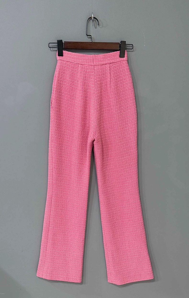 Chanel Chanel 22 Early Spring Woven Trousers 2504-Nextarrow Size 42" / US 20 - 3 Thumbnail