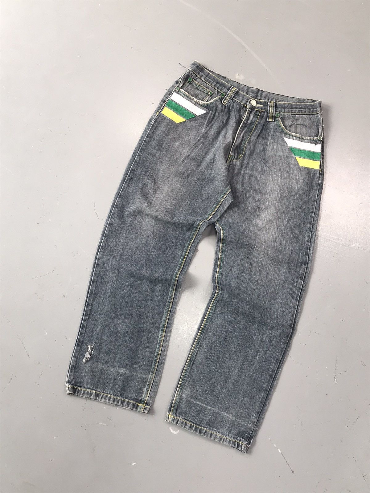 Coogi × Vintage Rare vintage Coogi twin snake 🐍 embroidered denim Size US 32 / EU 48 - 3 Thumbnail