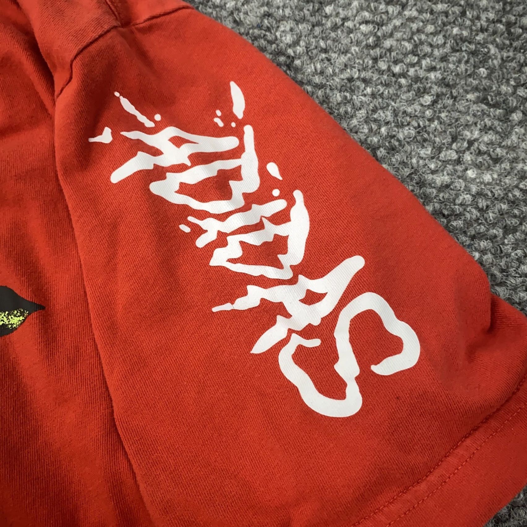Adidas Adidas Mens T-Shirt Medium Red Floral Trefoil Logo Graphic Streetwear 90s Cotton Size US M / EU 48-50 / 2 - 4 Thumbnail