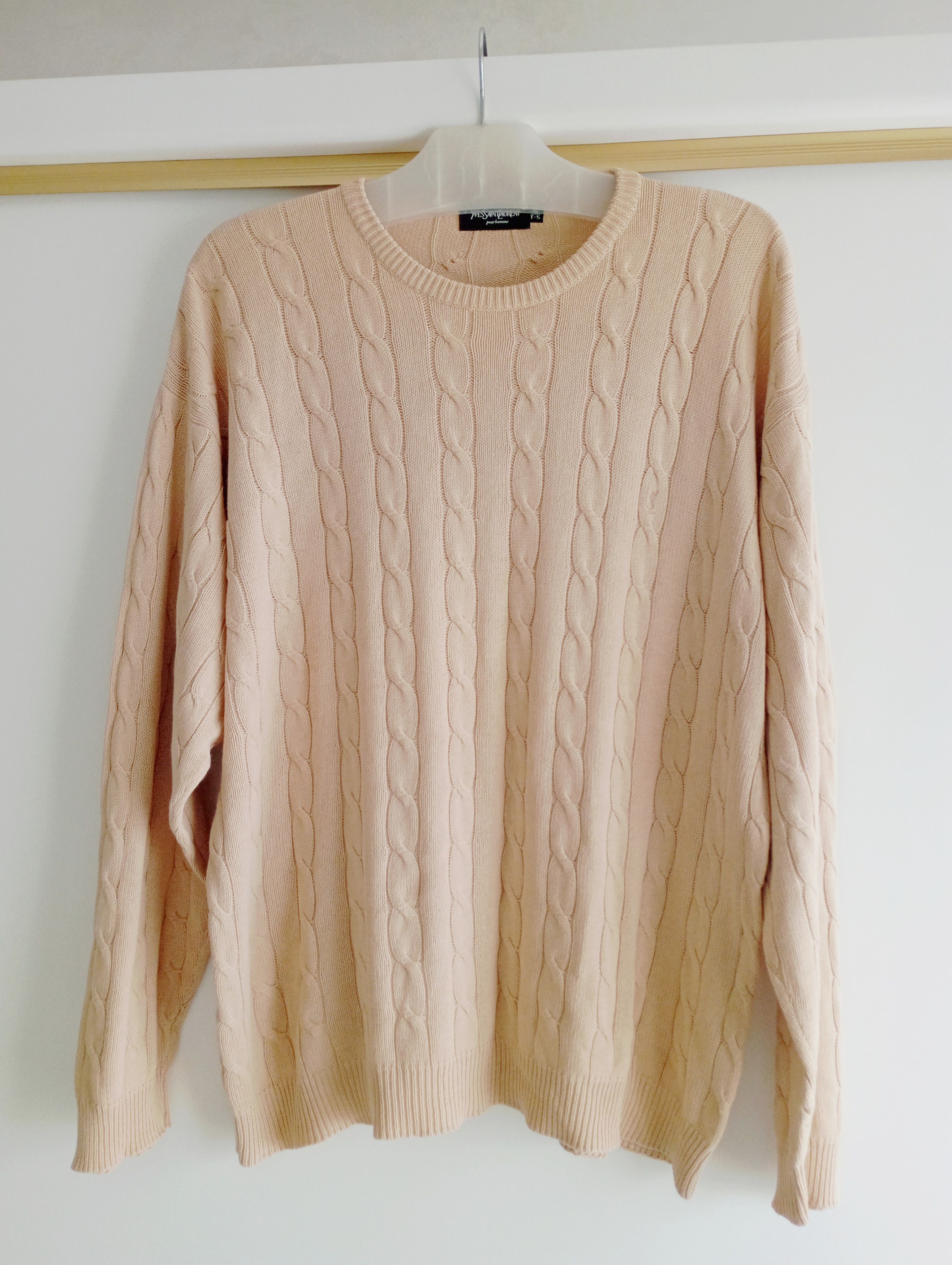 Yves Saint Laurent Vintage 90s Yves Saint Laurent YSL Knit Sweater Crewneck Y2k Size US XL / EU 56 / 4 - 3 Thumbnail