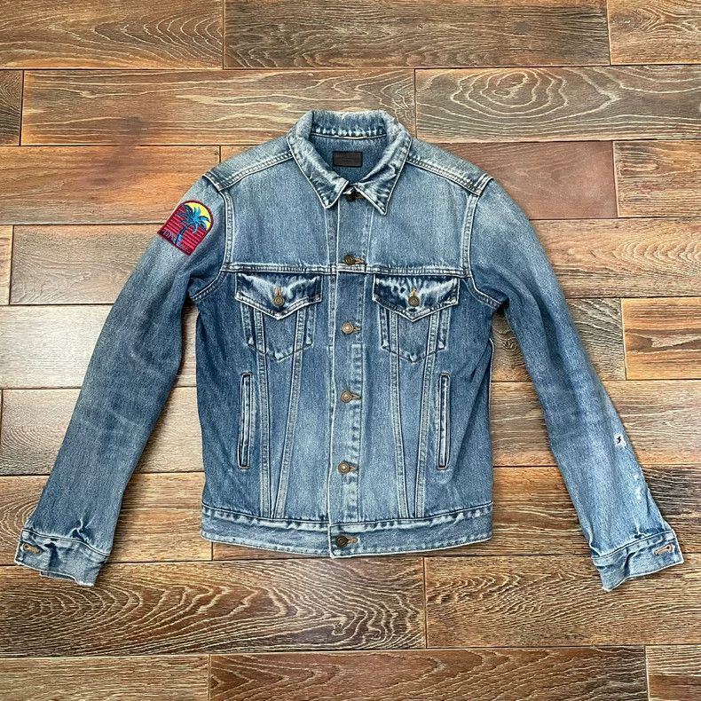 Saint Laurent Paris Saint Laurent Paris Denim jacket-2506 Size US S / EU 44-46 / 1 - 2 Thumbnail