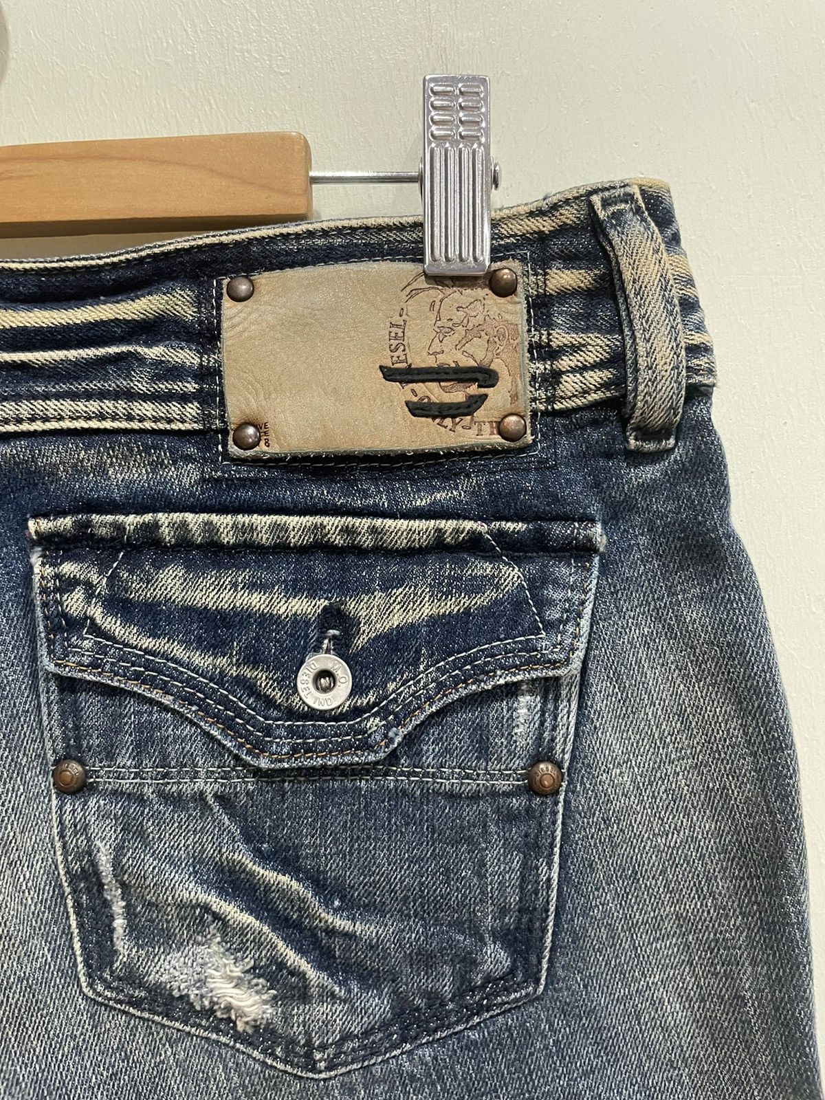 Diesel Diesel Reckfly Special Knee Length Jeans Size 33" - 3 Thumbnail