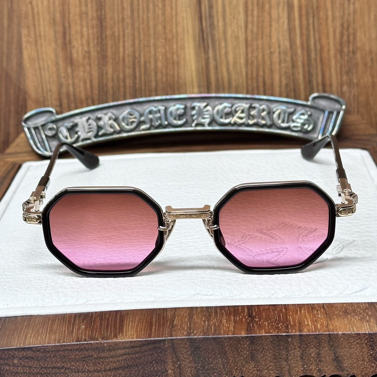 Chrome Hearts Chrome Hearts Tatters 1/1 ‘pink ombré’ sunglasses Size ONE SIZE - 3 Thumbnail