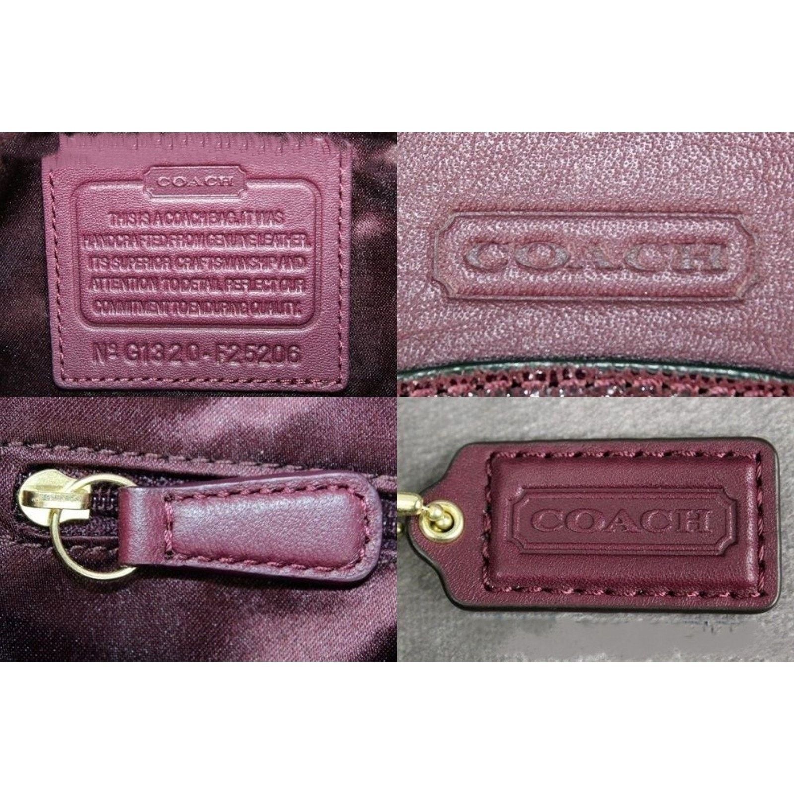 Coach Coach Taylor Leather Convertible Crossbody Bag F25206 Size ONE SIZE - 6 Thumbnail