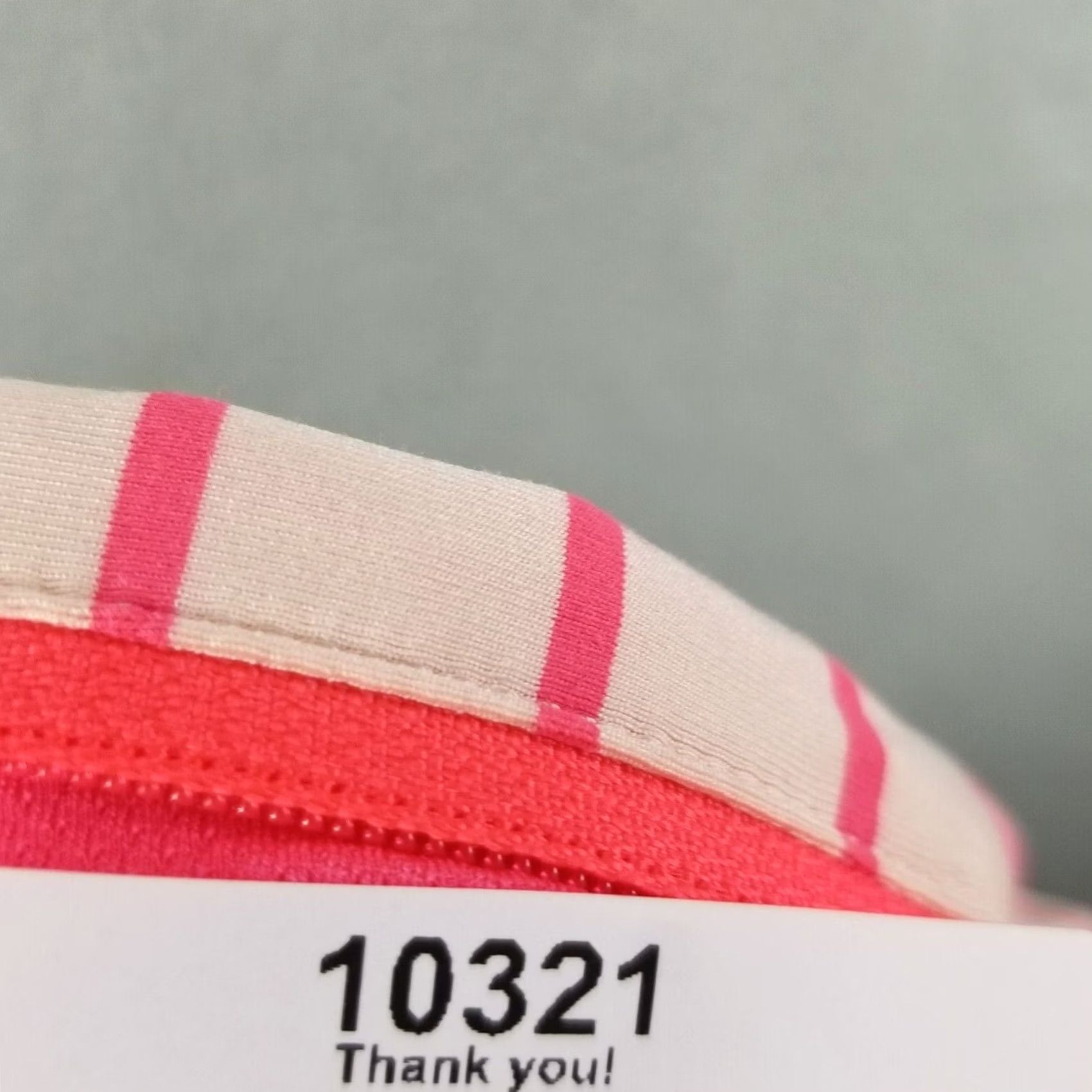 Lululemon Lululemon Run Inspire Crop II Leggings Pocket Size 4 Striped Coral Running Pants Size 27" / US 4 / IT 40 - 8 Thumbnail