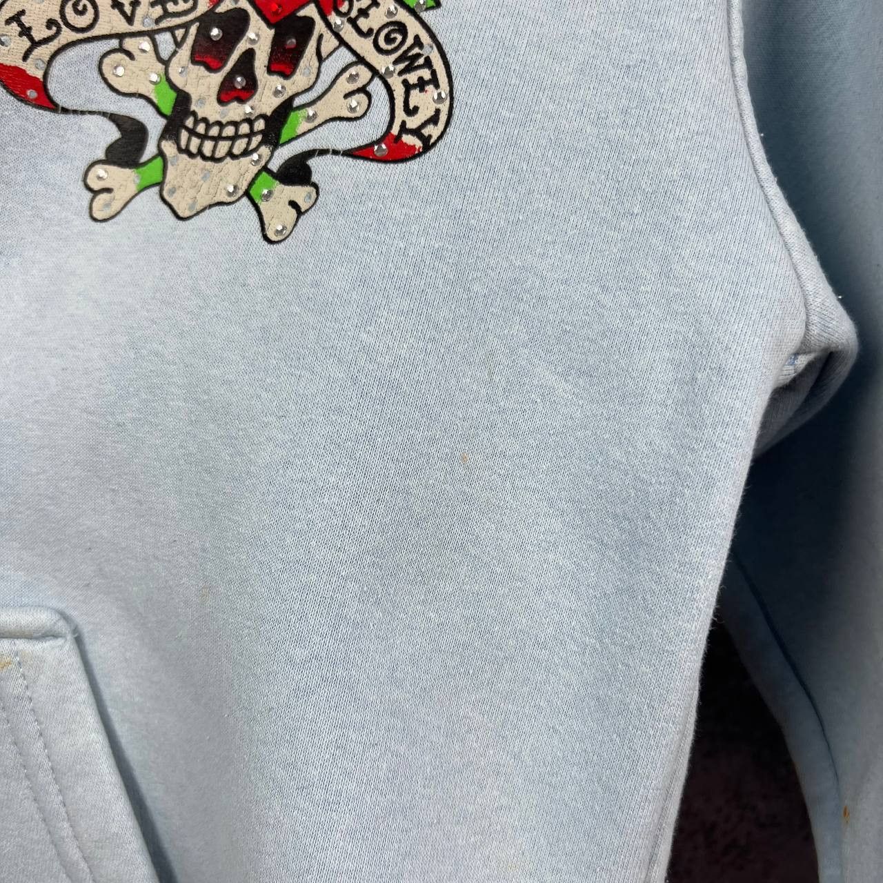 Ed Hardy Ed Hardy Christian Audigier Vintage Zip Hoodie Size XS / US 0-2 / IT 36-38 - 14 Thumbnail
