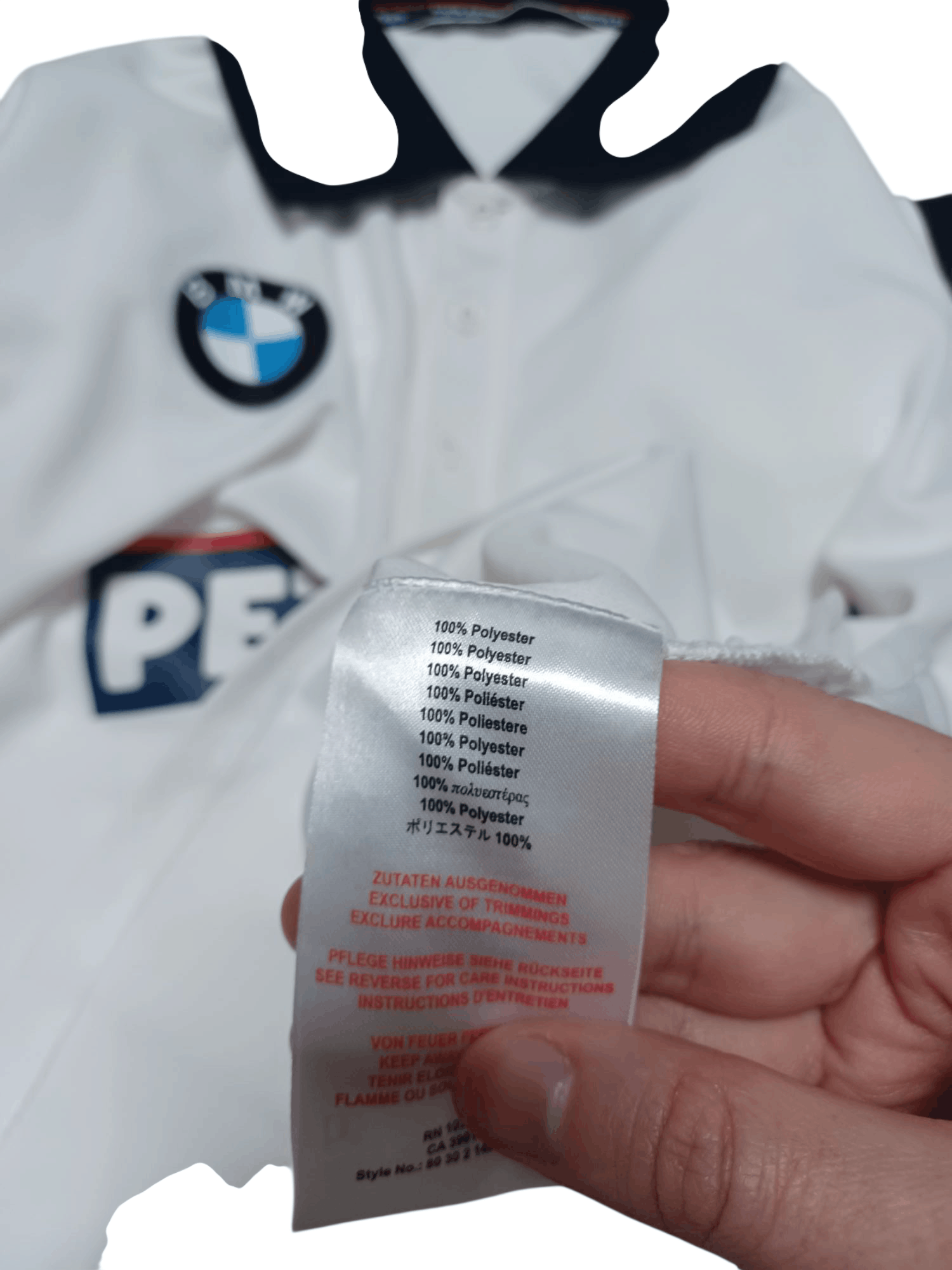BMW BMW PETRONAS OFFICIAL MERCH RACING VINTAGE POLO SHIRT Size US L / EU 52-54 / 3 - 6 Thumbnail
