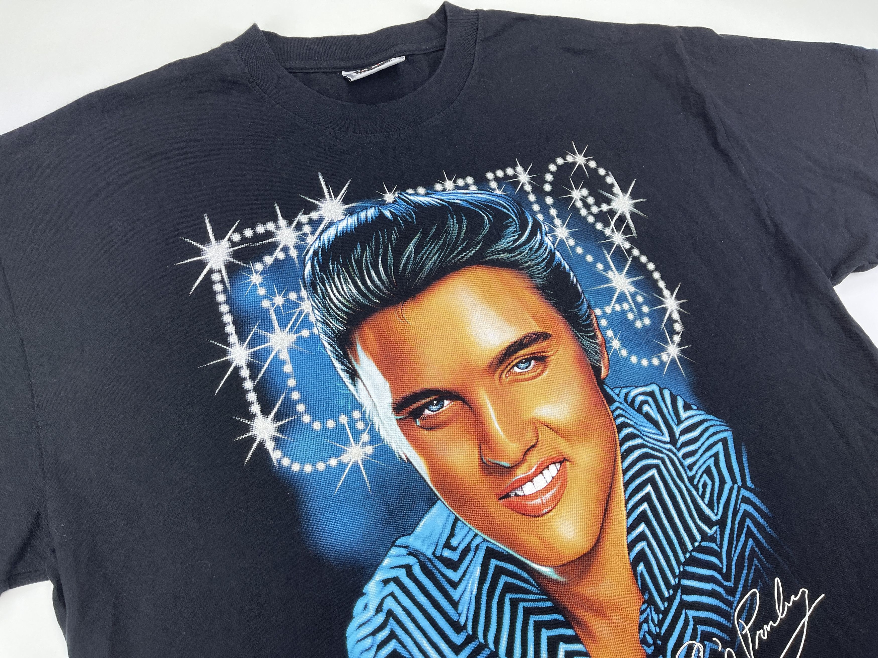 Band Tees Vintage Elvis Presley T-shirt, 90s, music, Graceland, XXL Size US XXL / EU 58 / 5 - 7 Thumbnail