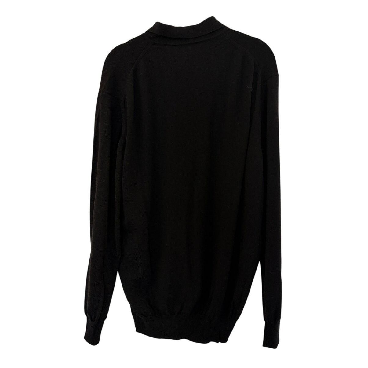 Brioni Tailored Brioni by Neiman Marcus Black Wool Shirt Size US L / EU 52-54 / 3 - 2 Thumbnail