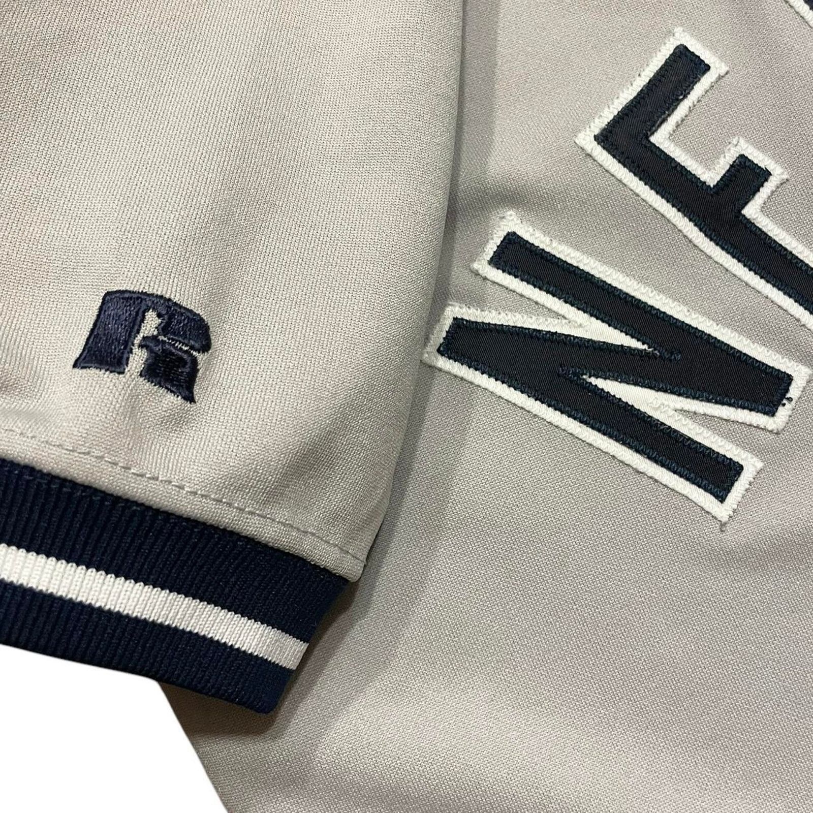 Russell Athletic VTG 90s Russell Athletic NY Yankees Derek Jeter 2 MLB JERSEY Size US L / EU 52-54 / 3 - 5 Thumbnail